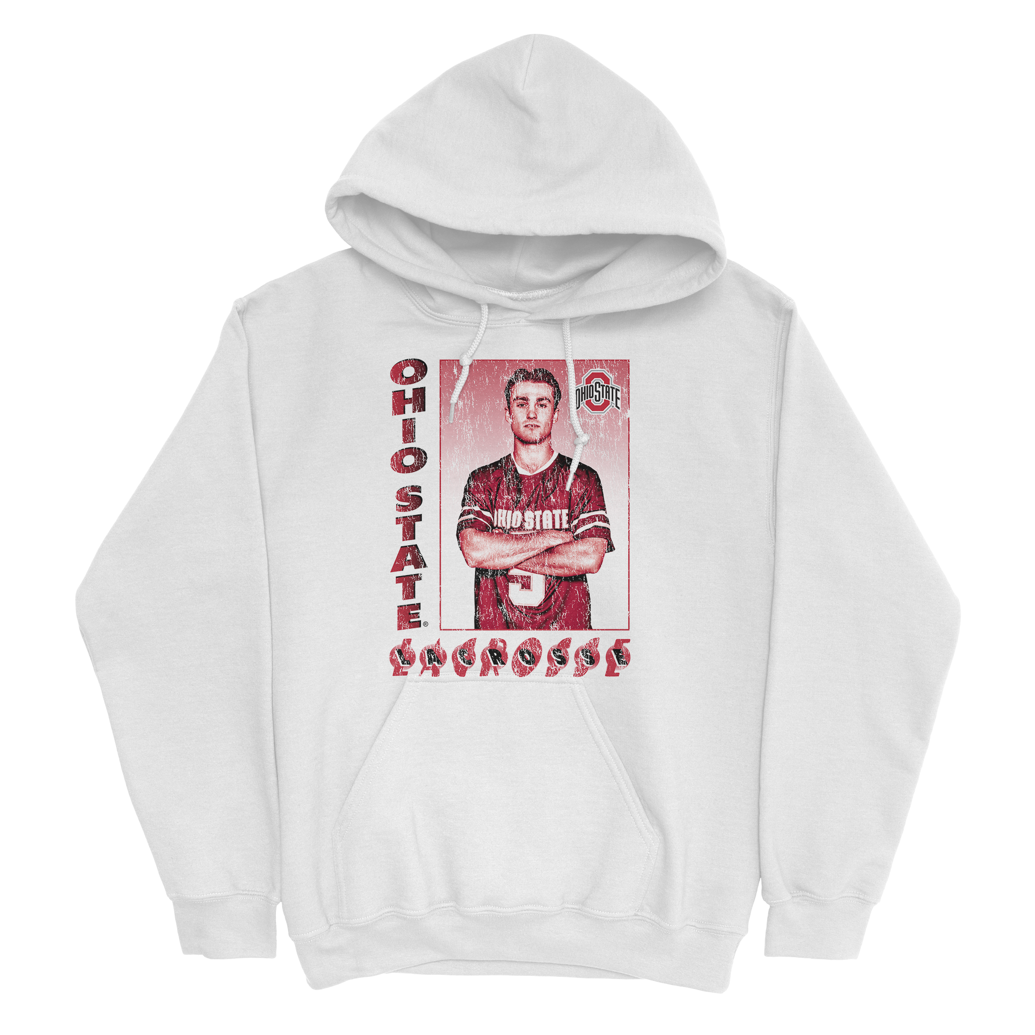 EXCLUSIVE RELEASE: Alex Marinier Box Letter White Hoodie