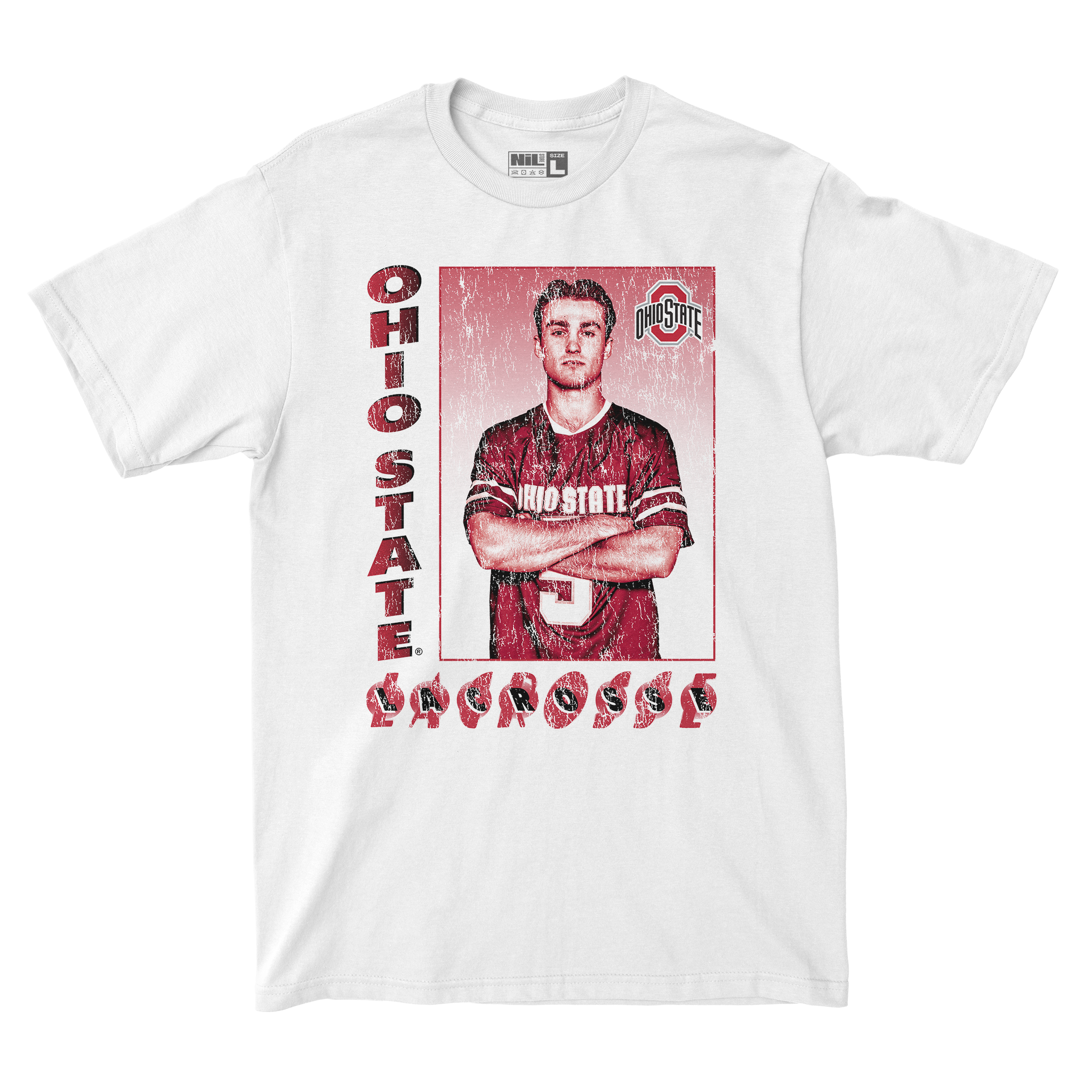 EXCLUSIVE RELEASE: Alex Marinier Box Letter White Tee