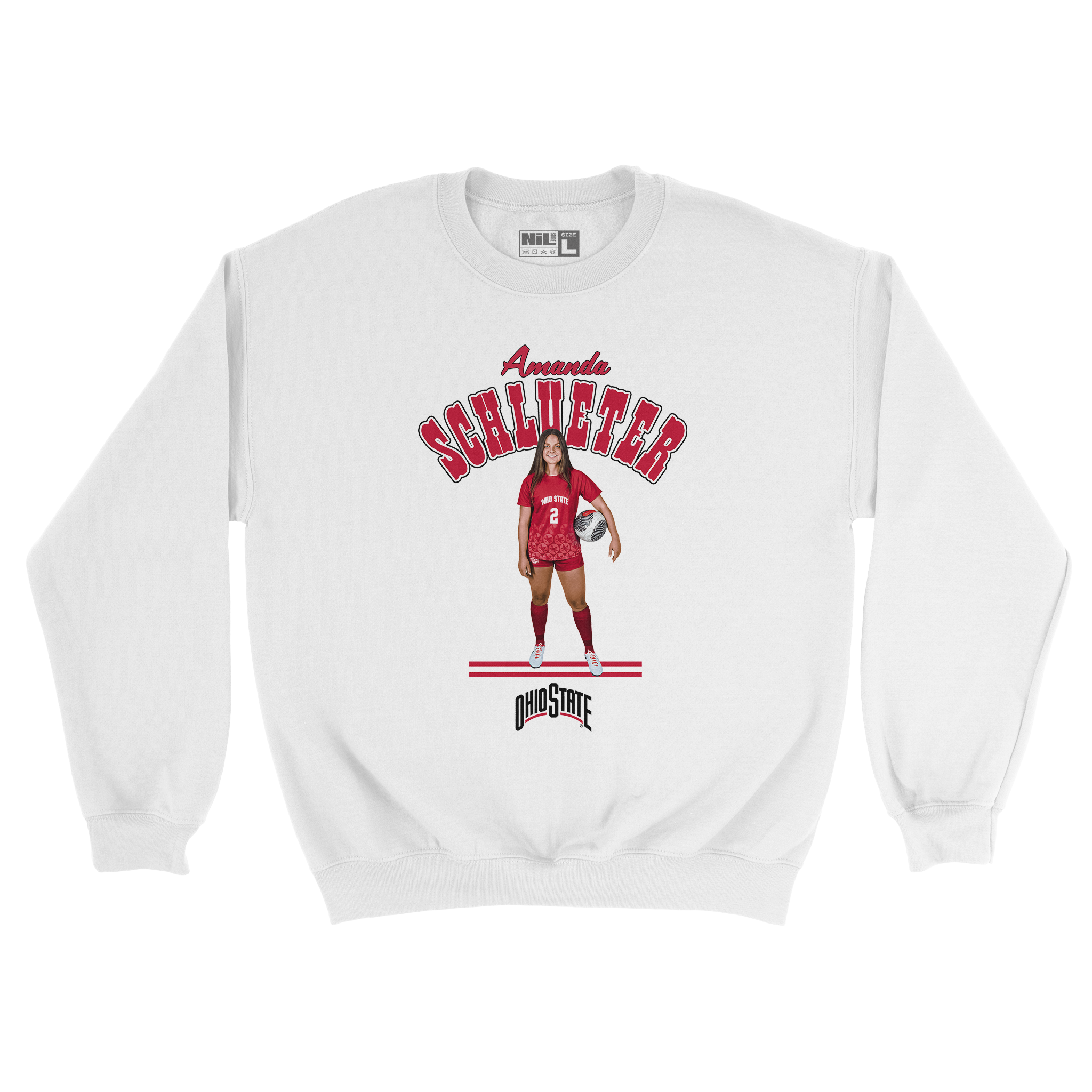 EXCLUSIVE RELEASE: Amanda Schlueter Illustrated White Crew