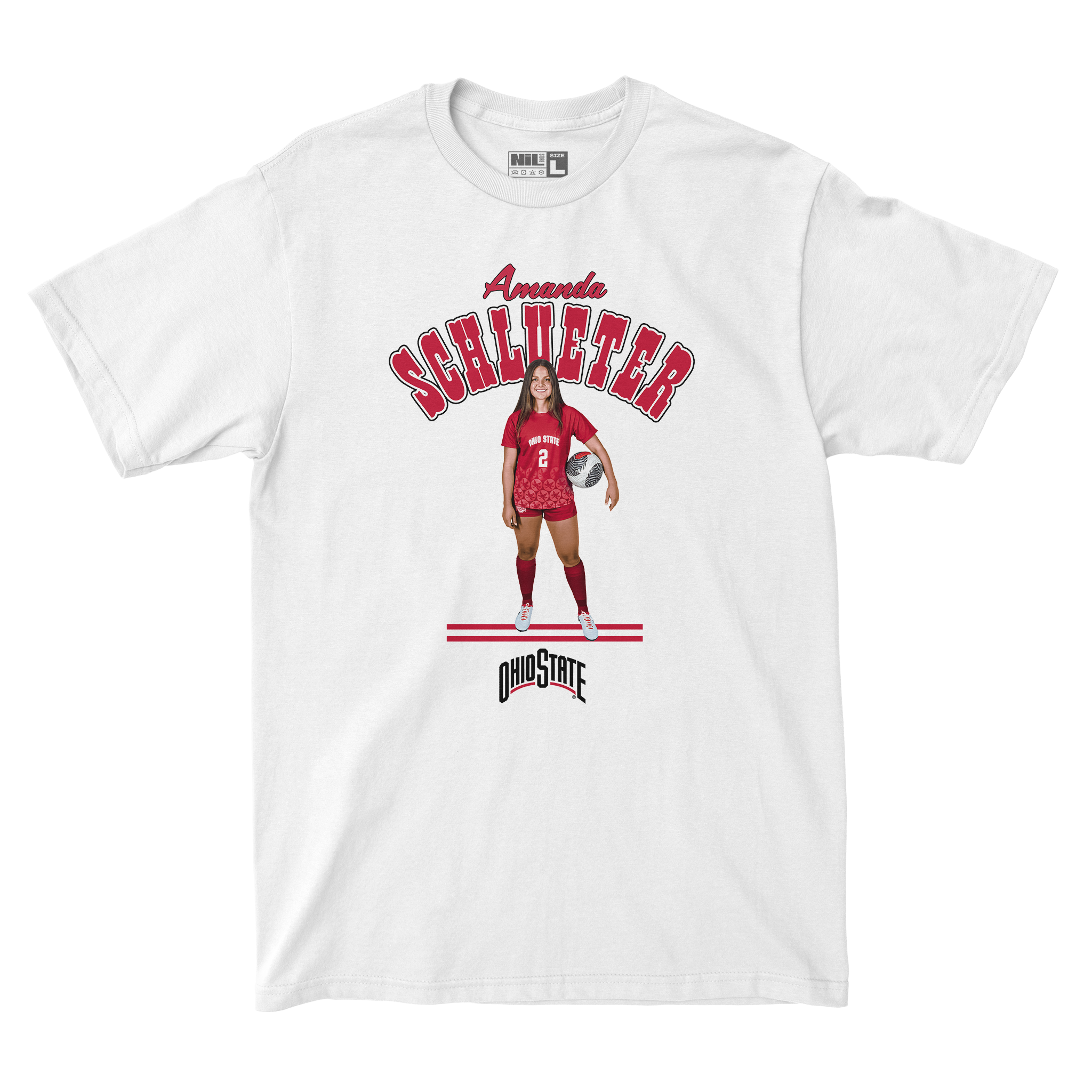 EXCLUSIVE RELEASE: Amanda Schlueter Illustrated White Tee