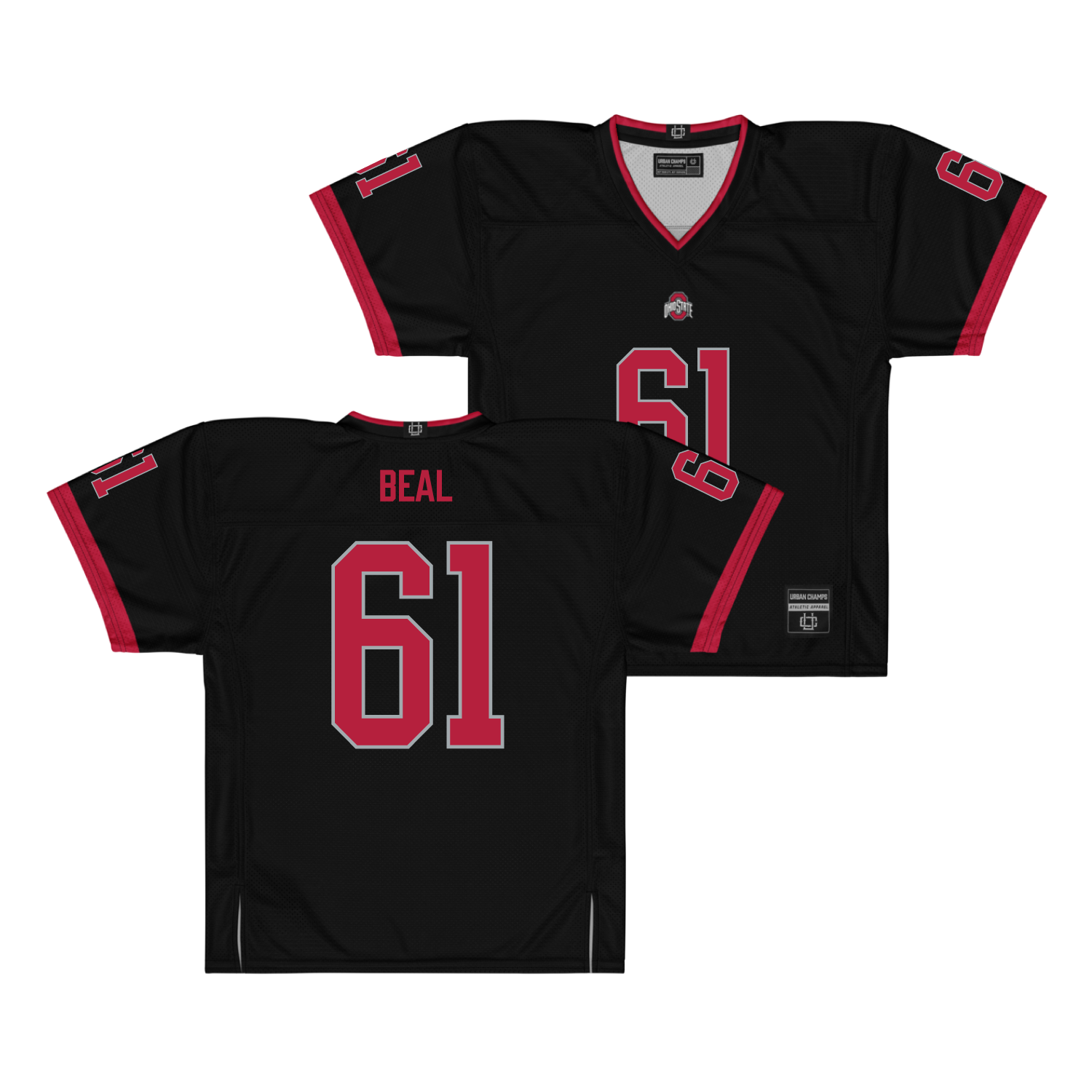 Ohio State Football Black Jersey  - Landon Beal
