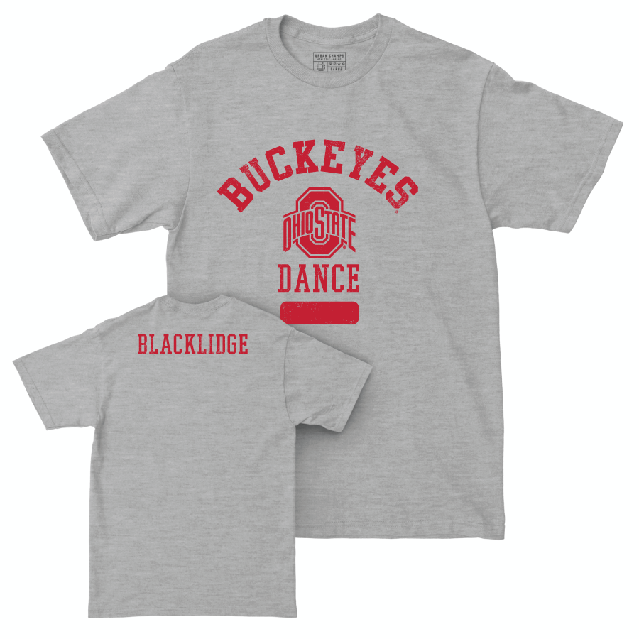 Ohio State Dance Sport Grey Varsity Tee - Macie Blacklidge