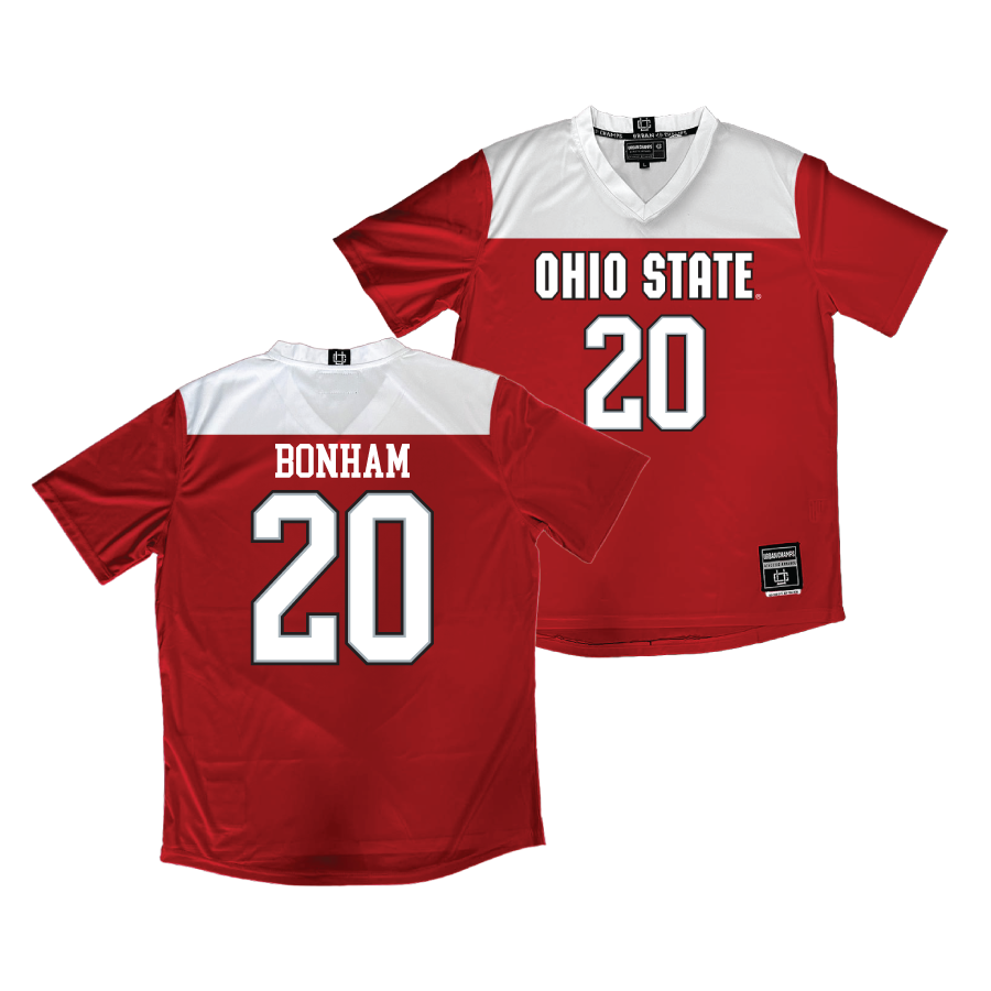 Ohio State Women's Soccer Red Jersey - Jadin Bonham