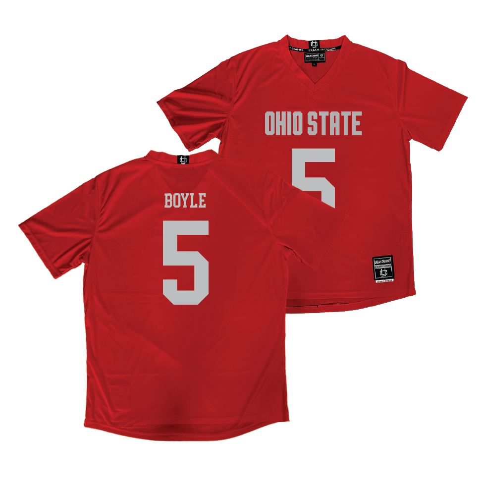 Ohio State Women's Lacrosse Red Jersey  - Abby Boyle