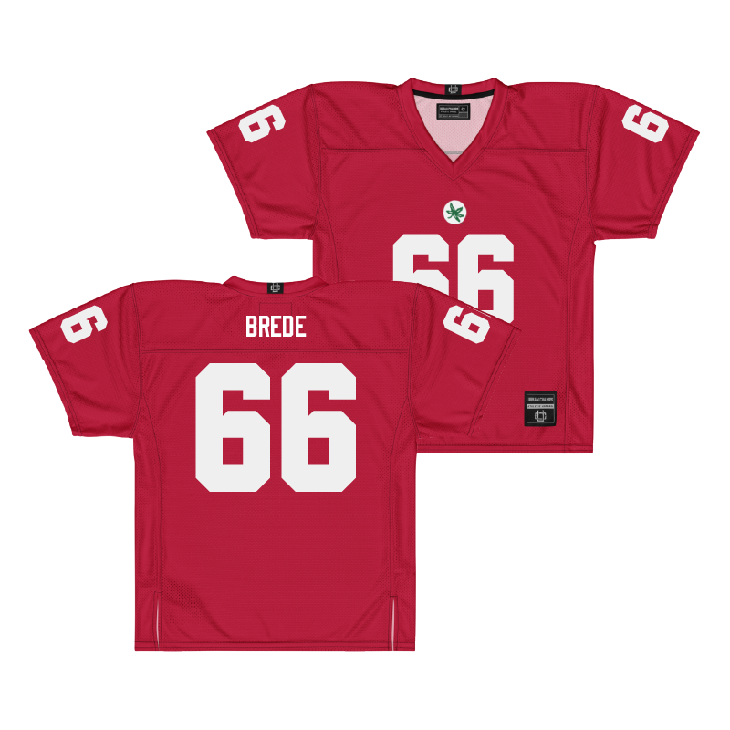 Ohio State Football Scarlet Jersey  - Landry Brede