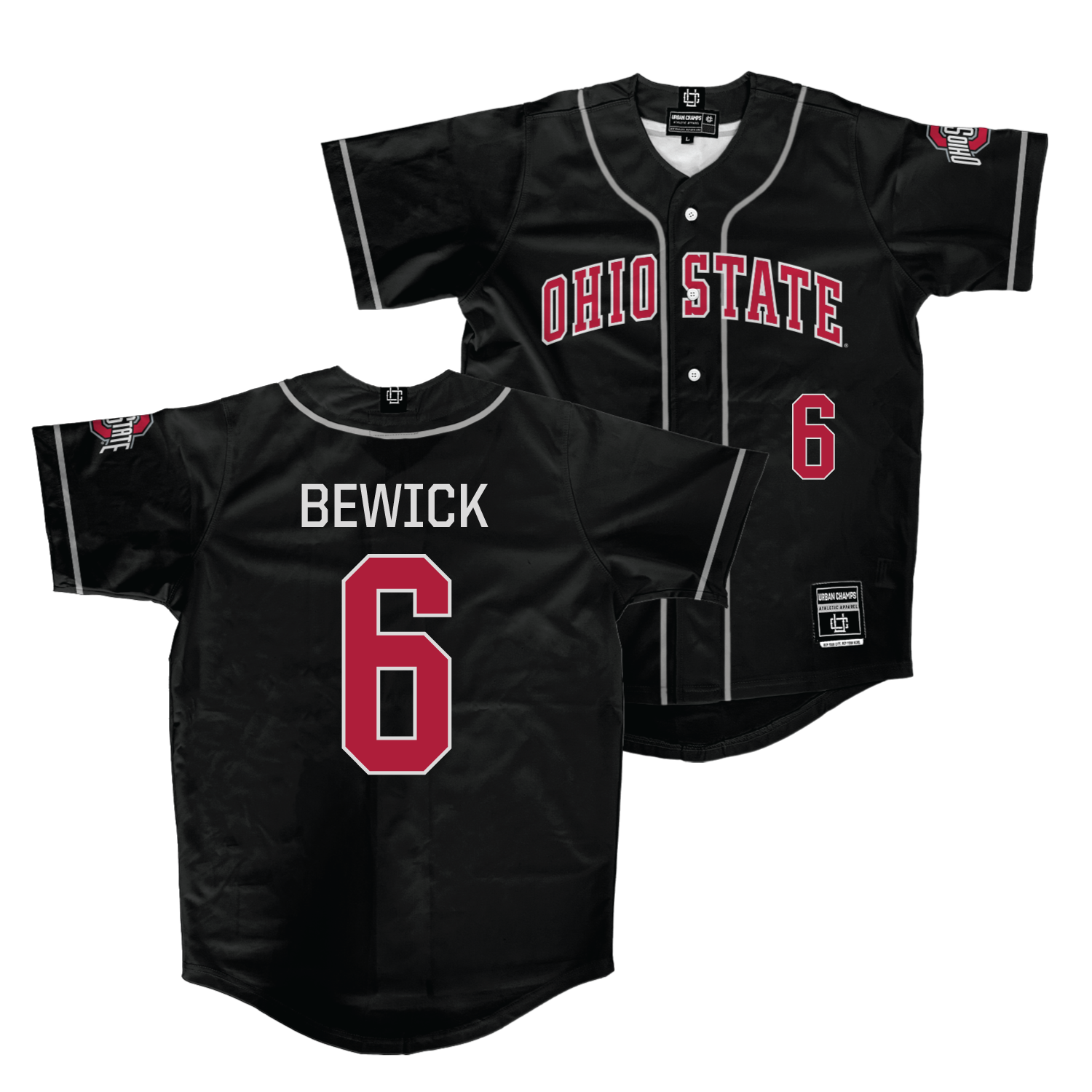 Ohio State Softball Black Jersey  - Sami Bewick