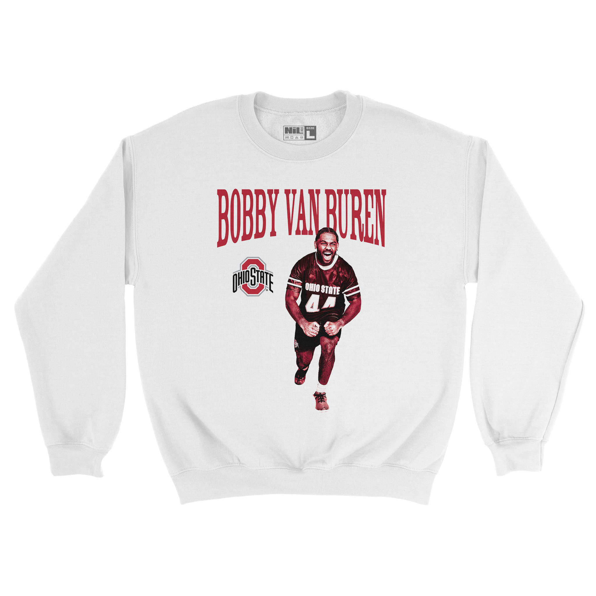 EXCLUSIVE RELEASE: Bobby Van Buren Illustrated White Crew