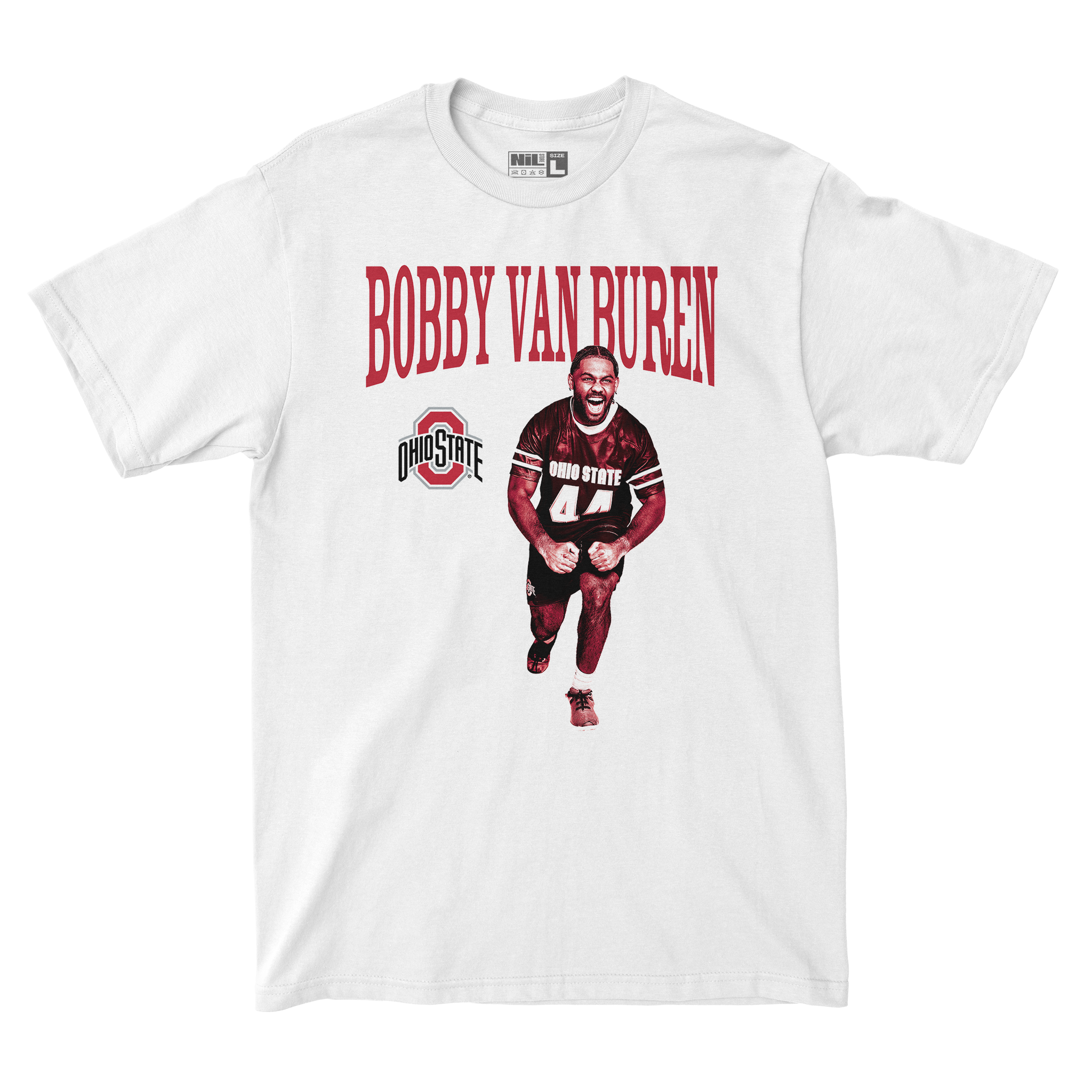 EXCLUSIVE RELEASE: Bobby Van Buren Illustrated White Tee
