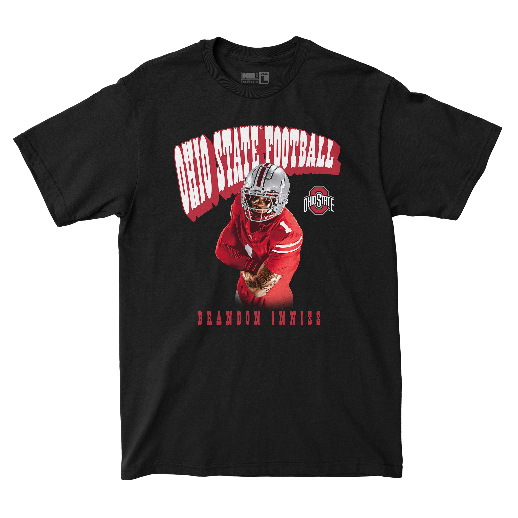 EXCLUSIVE RELEASE: Brandon Inniss Illustrated Black Tee