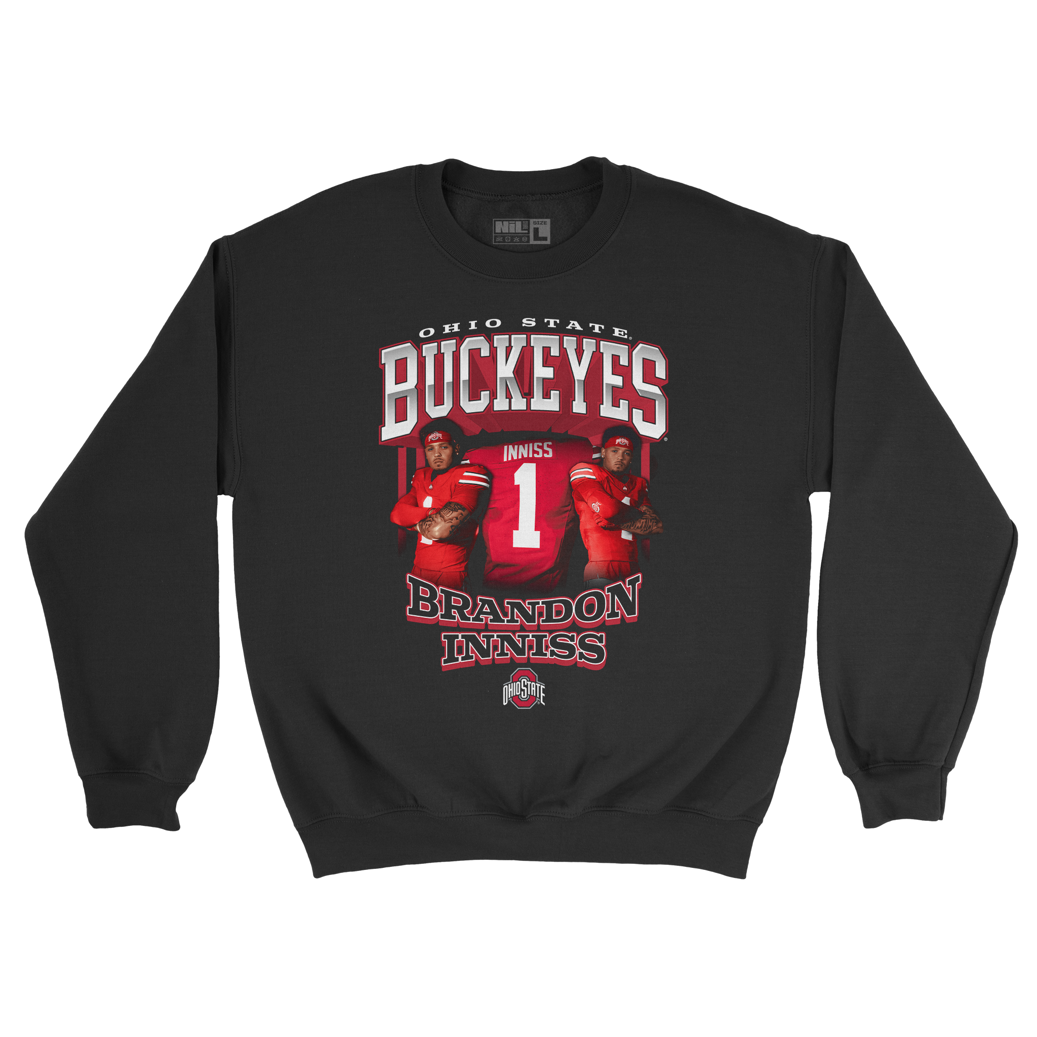 EXCLUSIVE RELEASE: Brandon Inniss Retro 90's Black Crew