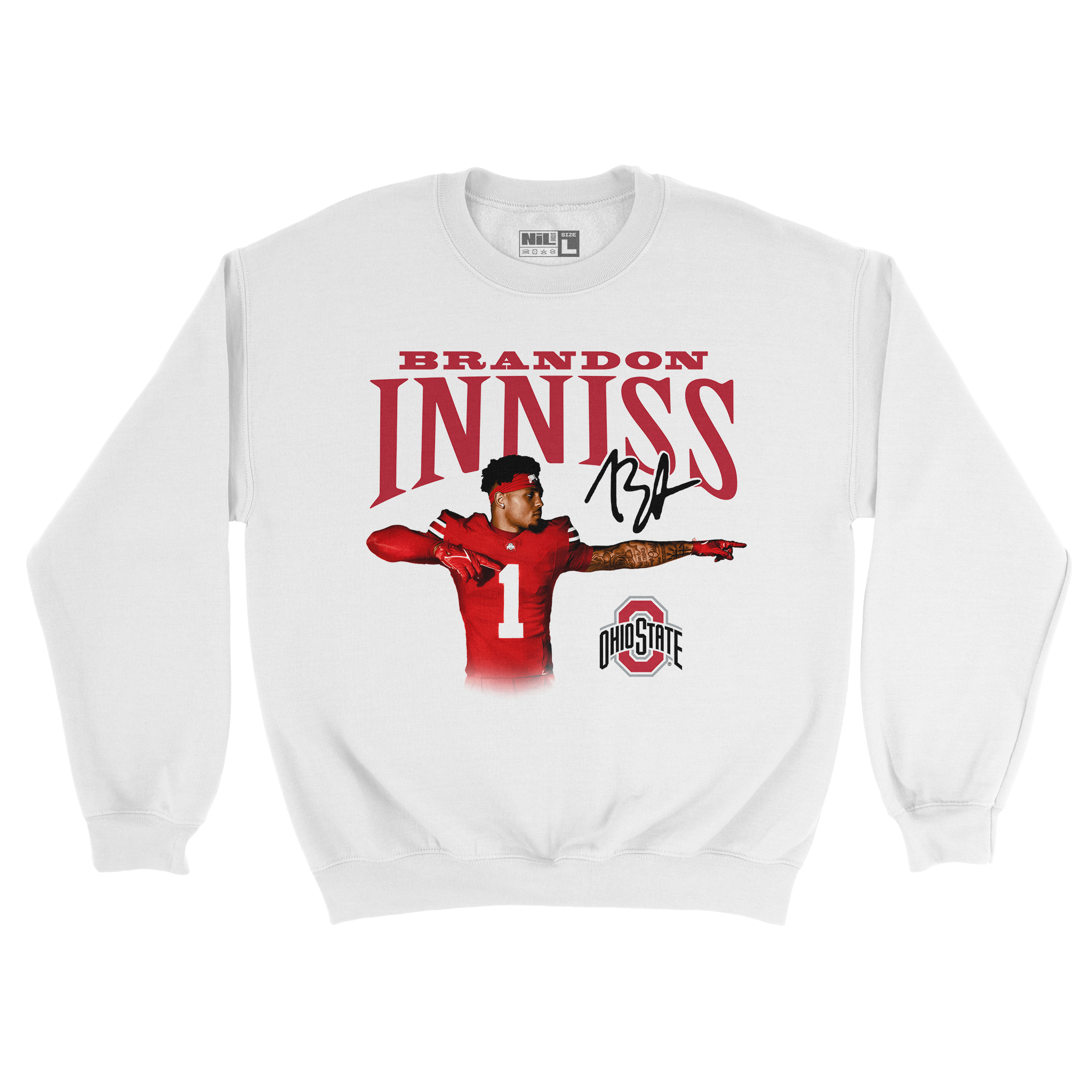 EXCLUSIVE RELEASE: Brandon Inniss Portrait White Crew