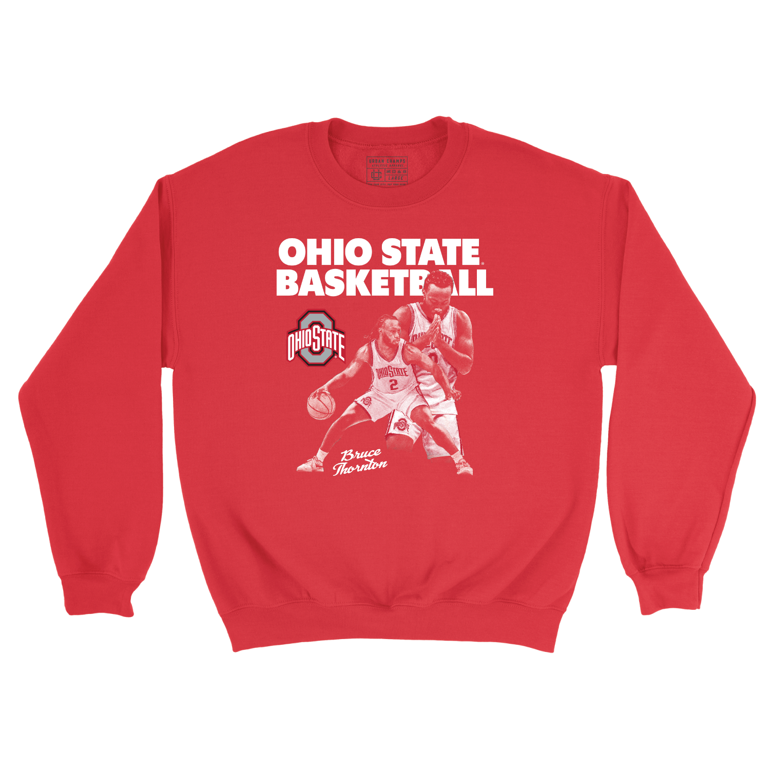 EXCLUSIVE RELEASE: Bruce Thornton Illustrated Red Crew