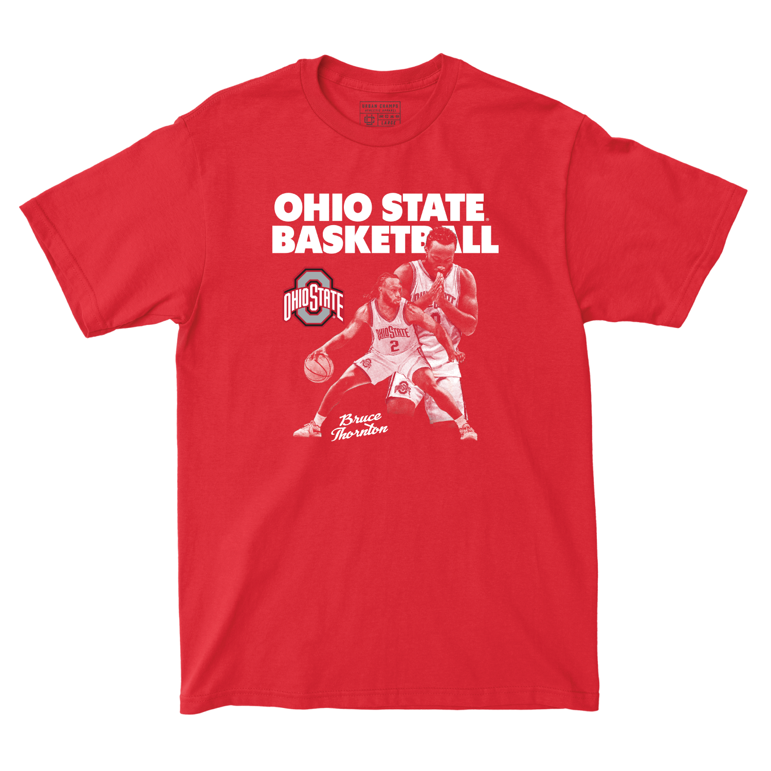 EXCLUSIVE RELEASE: Bruce Thornton Illustrated Red Tee