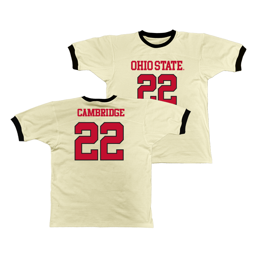 Ohio State Retro Ringer Tee - Kennedy Cambridge