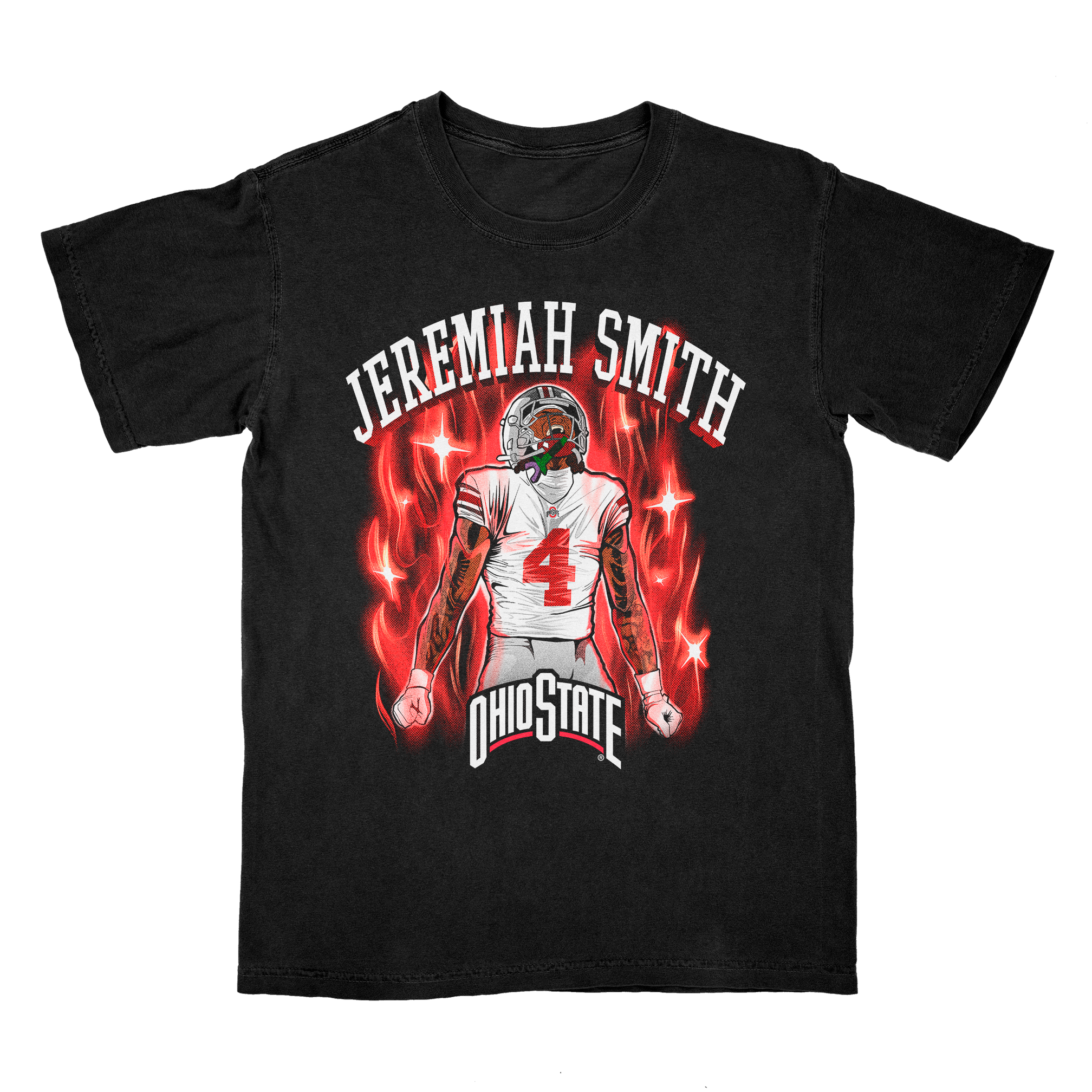 EXCLUSIVE RELEASE: Jeremiah Smith Cartoon Black Tee