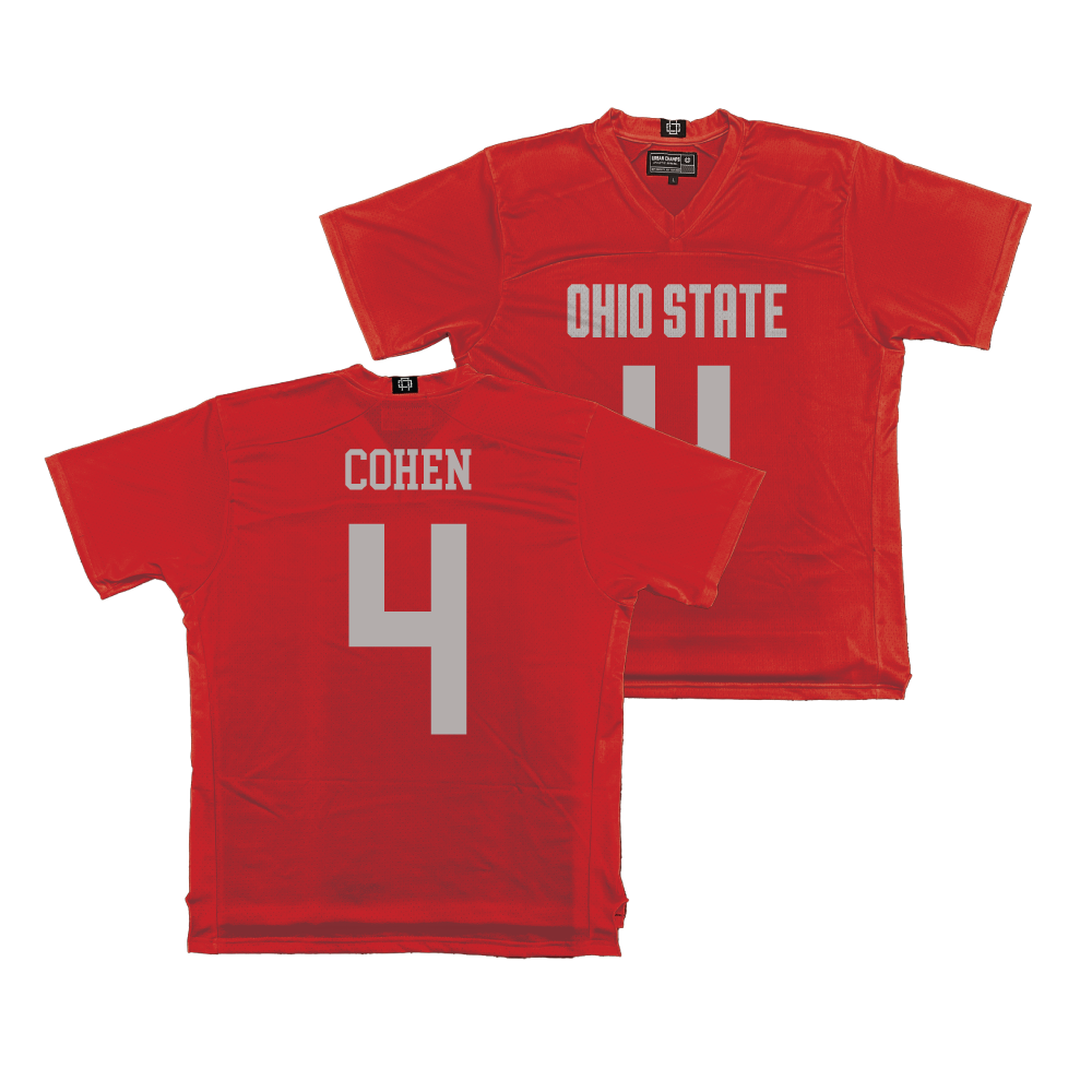 Ohio State Men's Lacrosse Red Jersey  - Jake Cohen