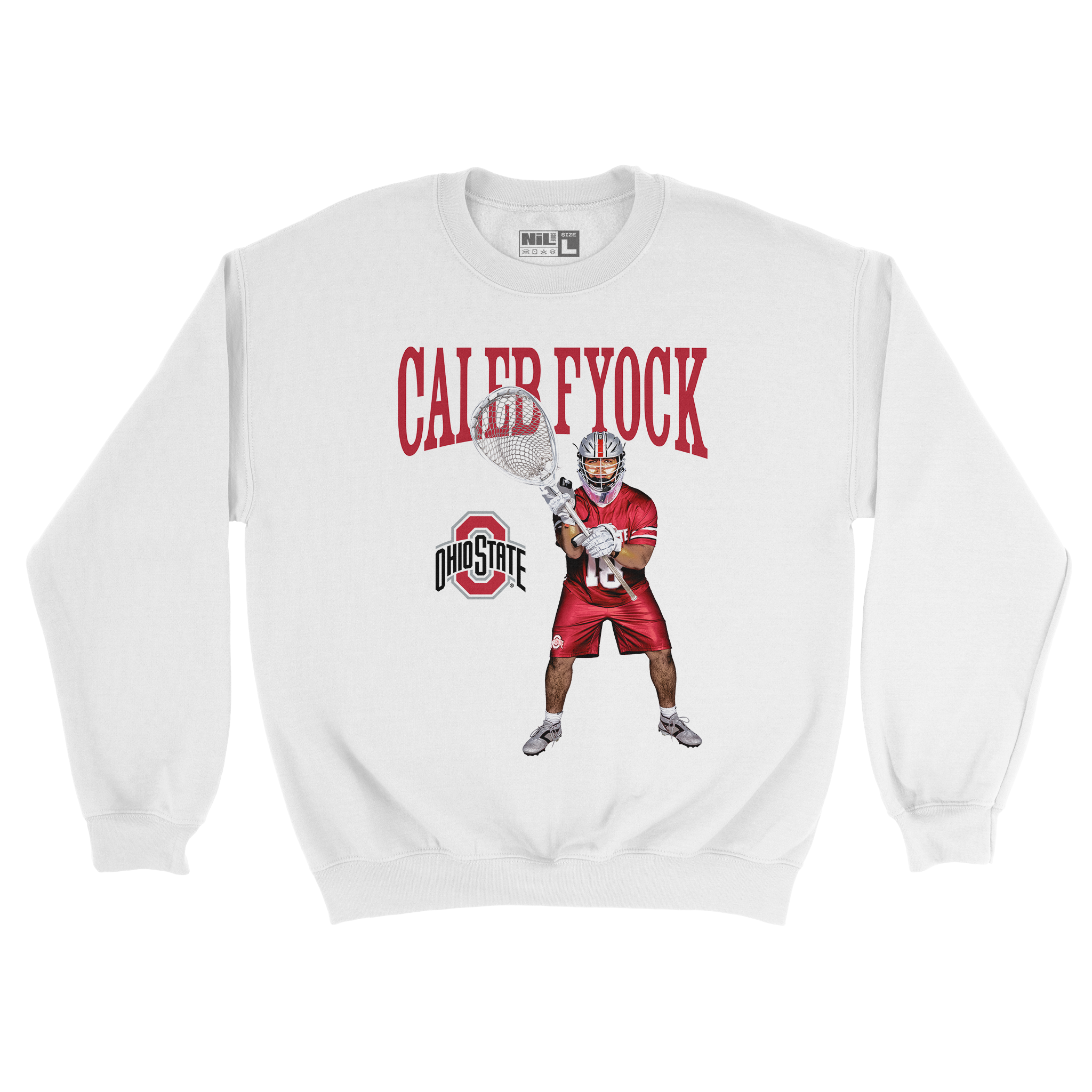 EXCLUSIVE RELEASE: Caleb Fyock Illustrated White Crew