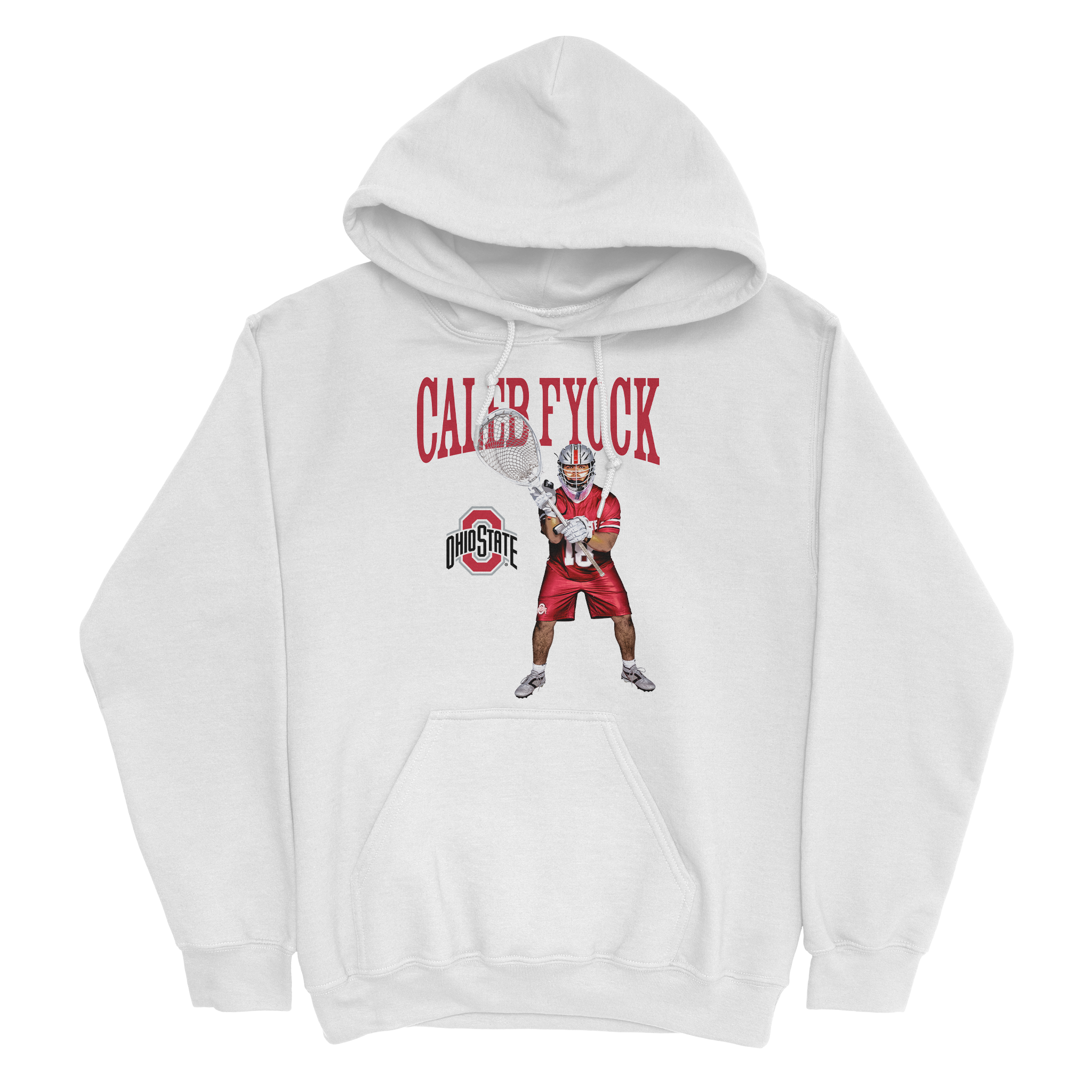 EXCLUSIVE RELEASE: Caleb Fyock Illustrated White Hoodie