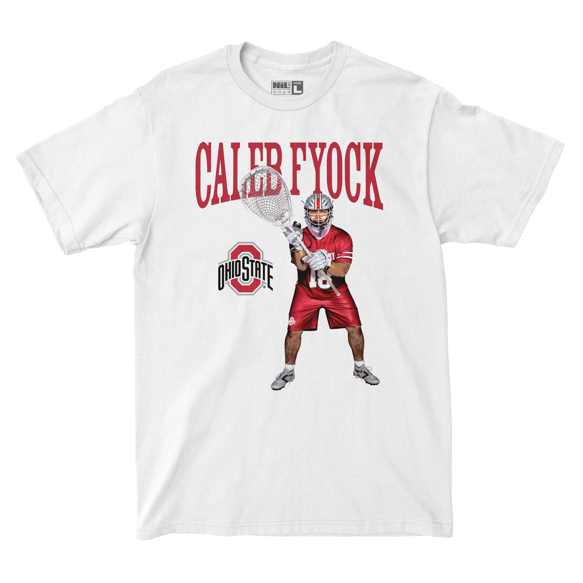 EXCLUSIVE RELEASE: Caleb Fyock Illustrated White Tee