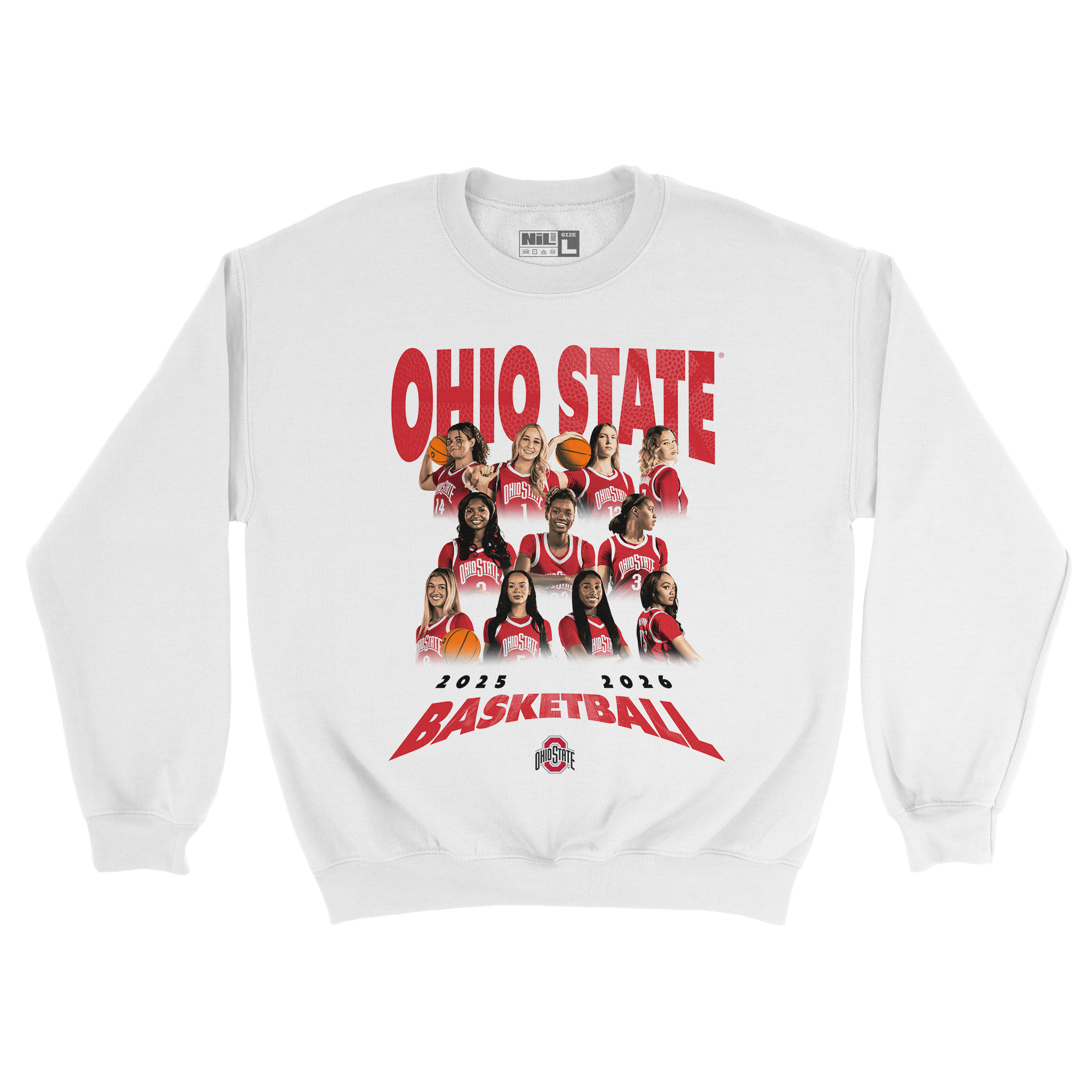 EXCLUSIVE RELEASE: Ohio State WBB 2025-2026 Team White Crew