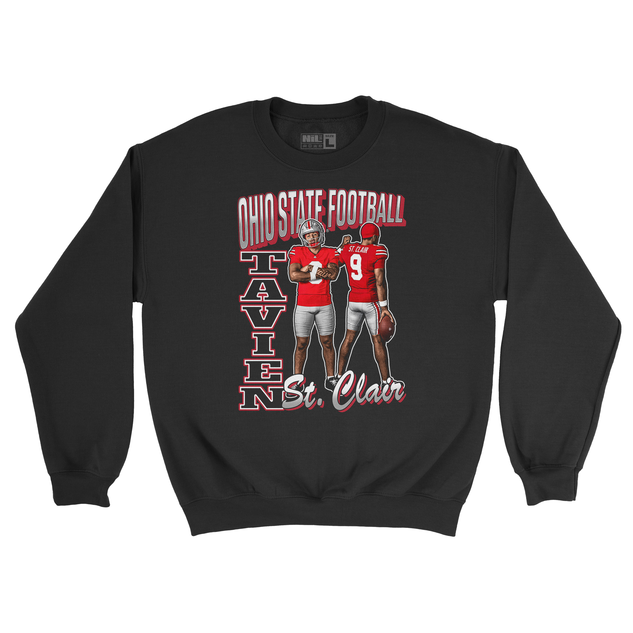 EXCLUSIVE RELEASE: Tavien St. Clair Retro 90s Black Crew