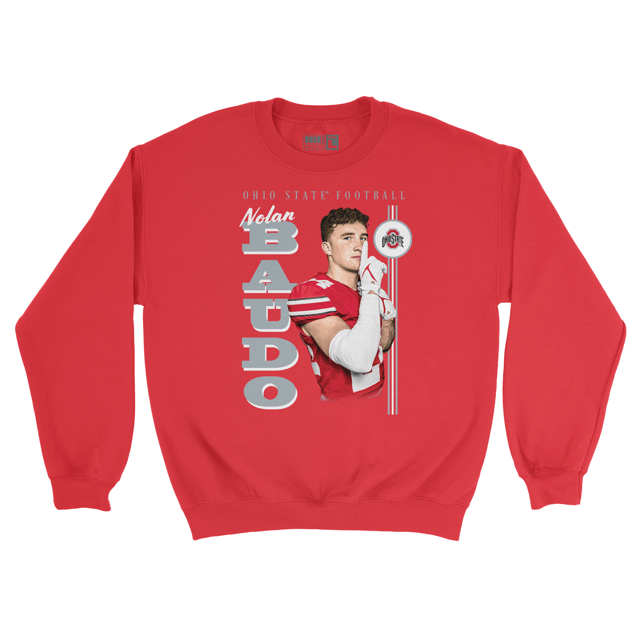 EXCLUSIVE RELEASE: Nolan Baudo Illustrated Red Crew