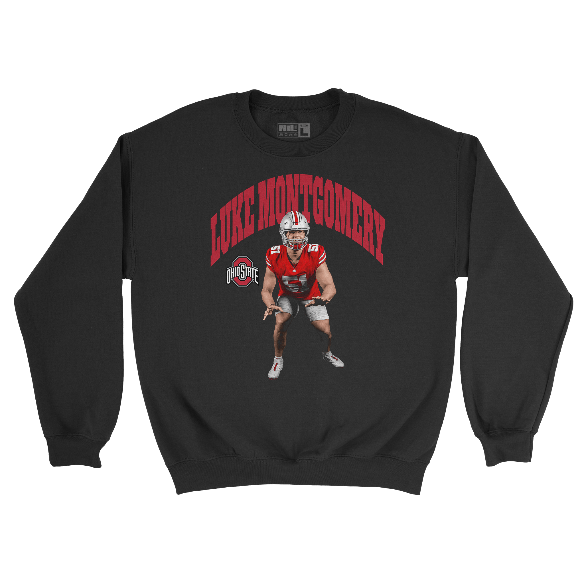 EXCLUSIVE RELEASE: Luke Montgomery Illustrated Black Crew