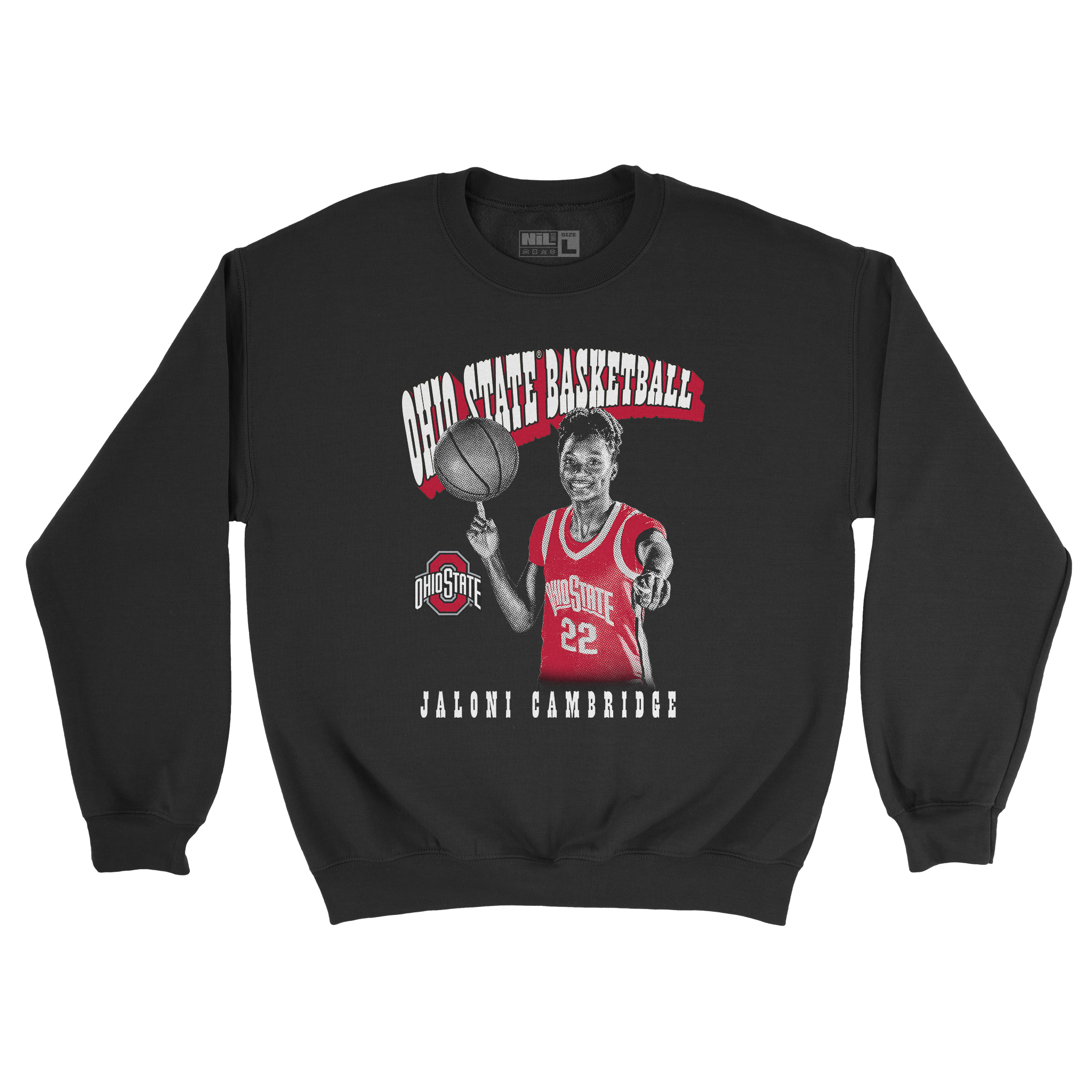 EXCLUSIVE RELEASE: Jaloni Cambridge Illustrated Black Crew