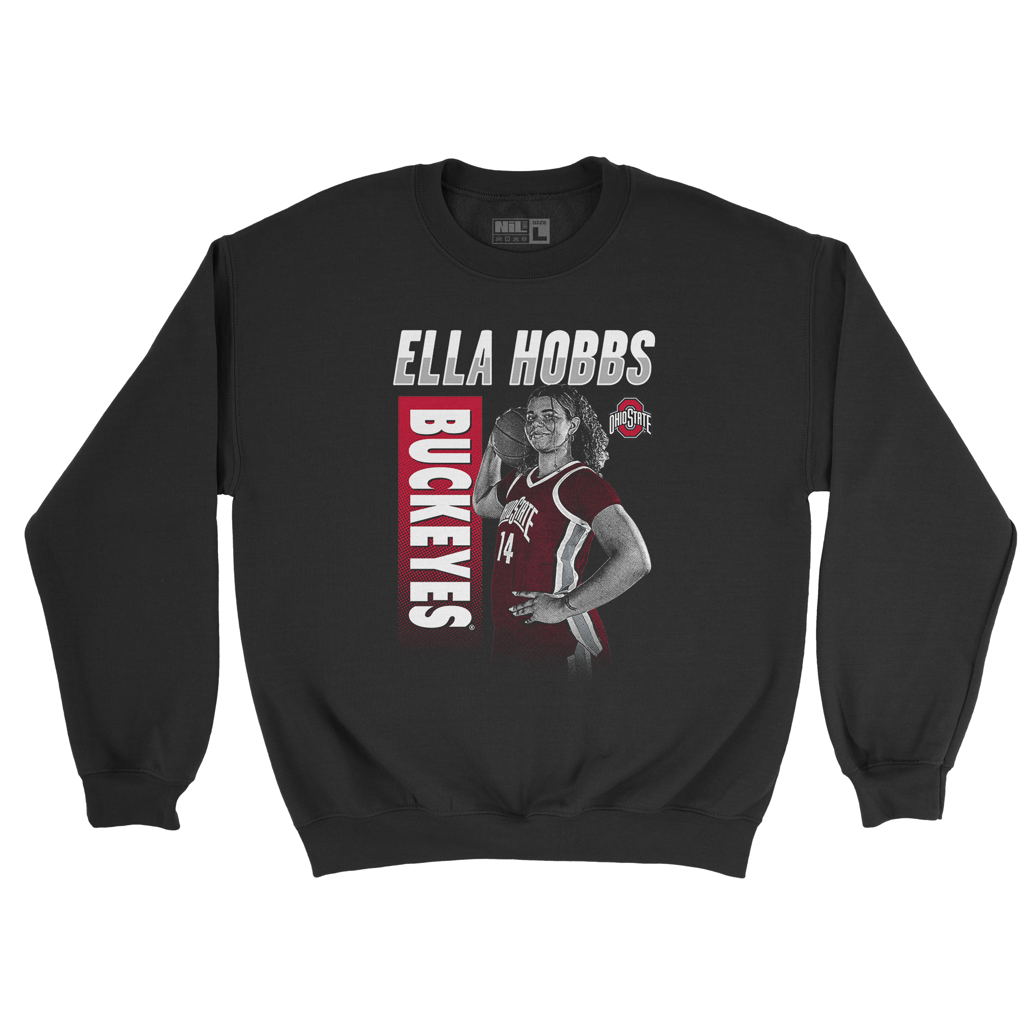 EXCLUSIVE RELEASE: Ella Hobbs Illustrated Black Crew