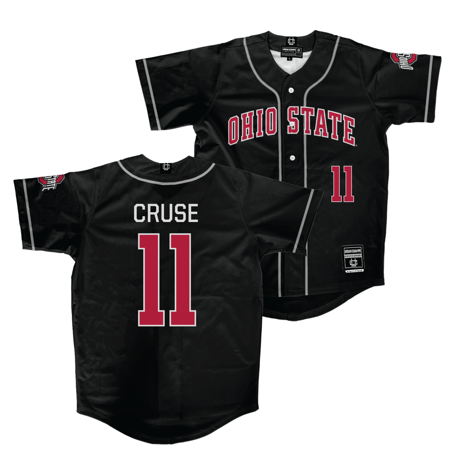 Ohio State Softball Black Jersey - Taylor Cruse