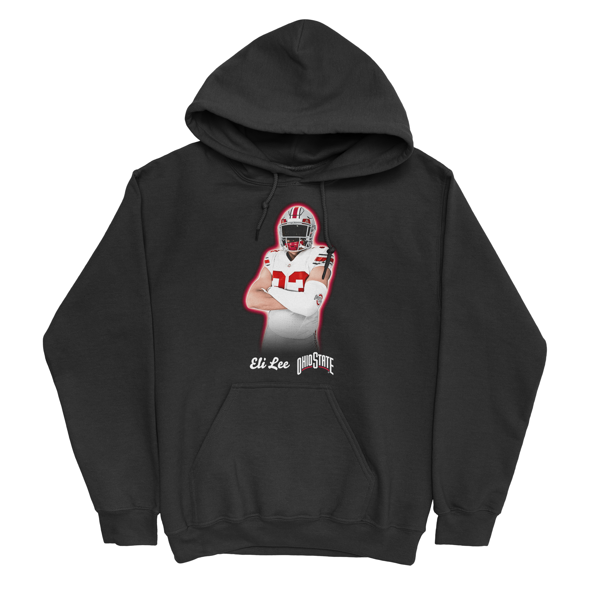 EXCLUSIVE RELEASE: Eli Lee Portrait Black Hoodie