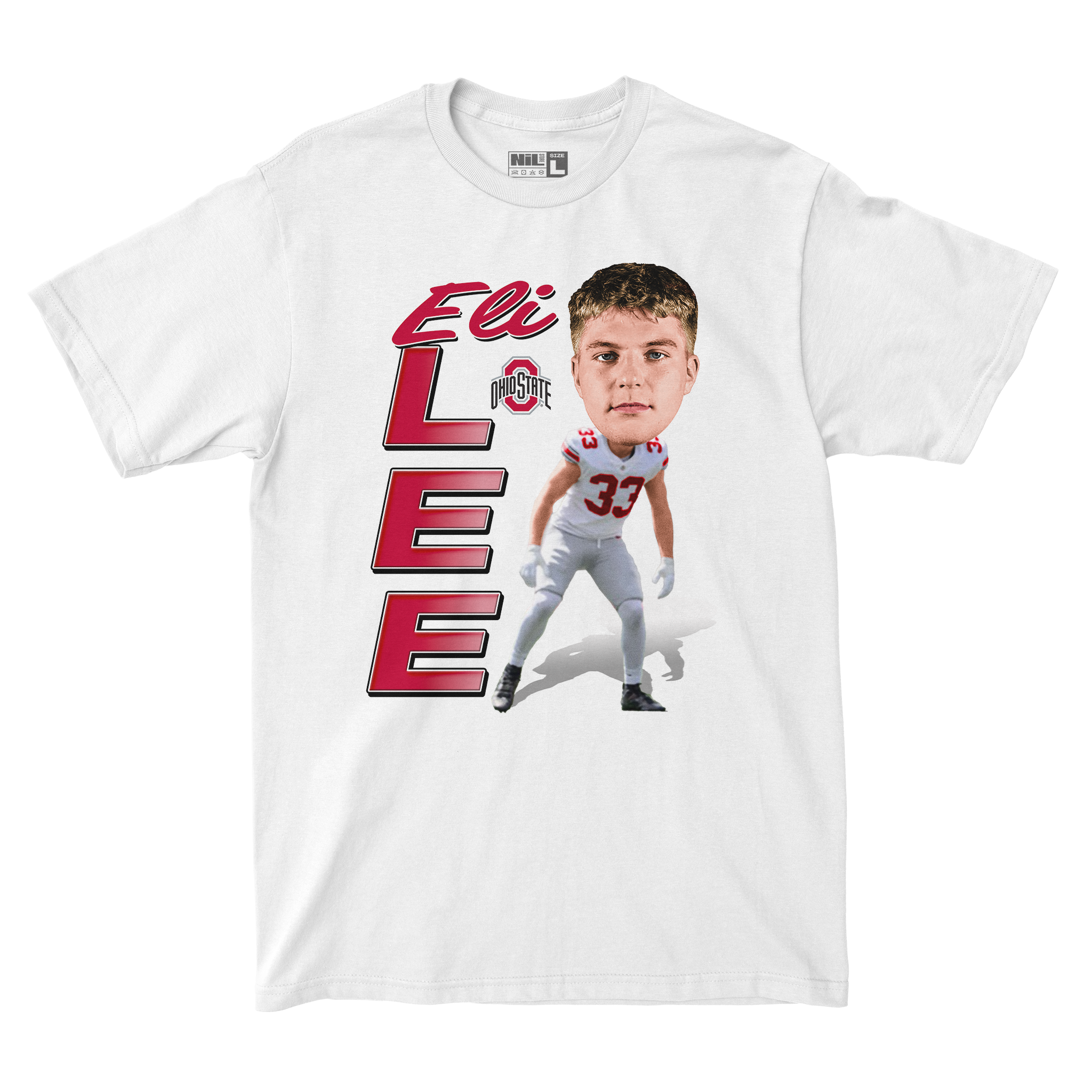 EXCLUSIVE RELEASE: Eli Lee Elevated Caricature White Tee