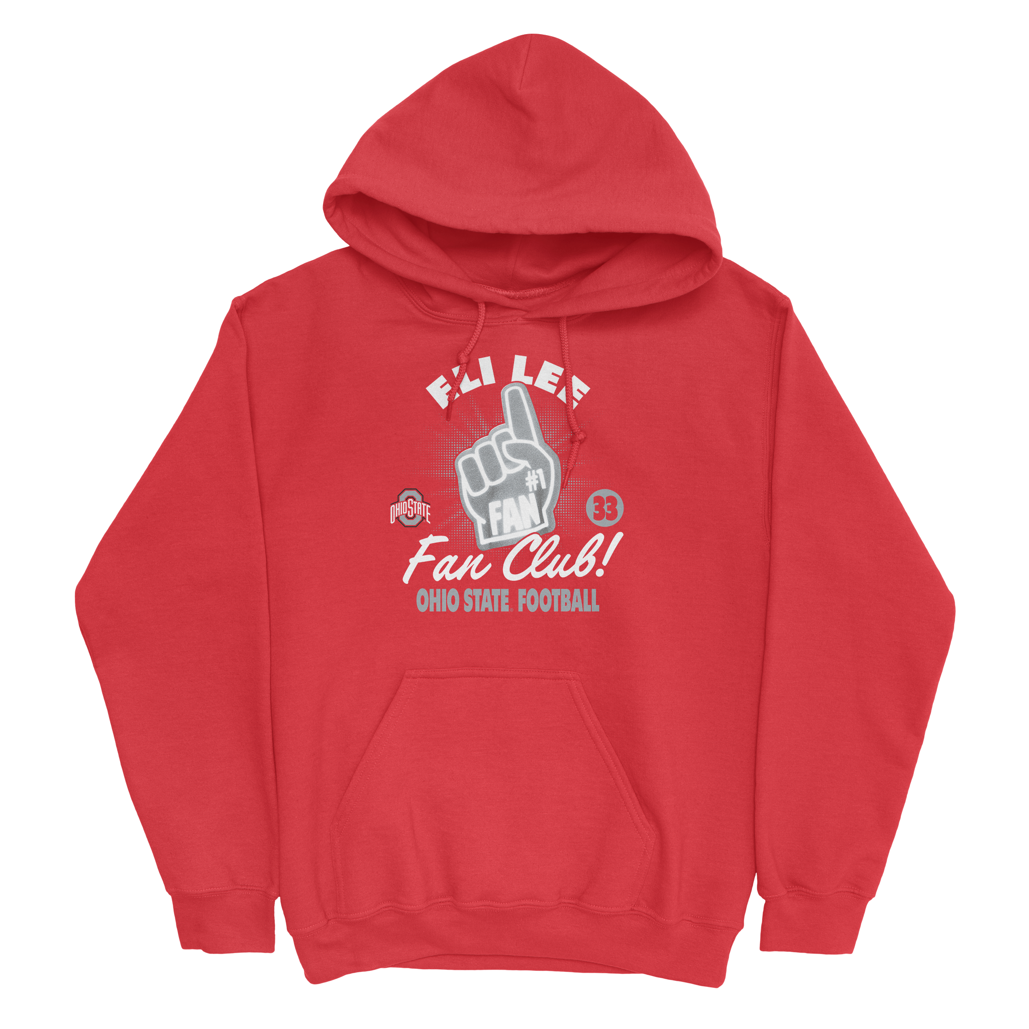 EXCLUSIVE RELEASE: Eli Lee Fan Club Red Hoodie