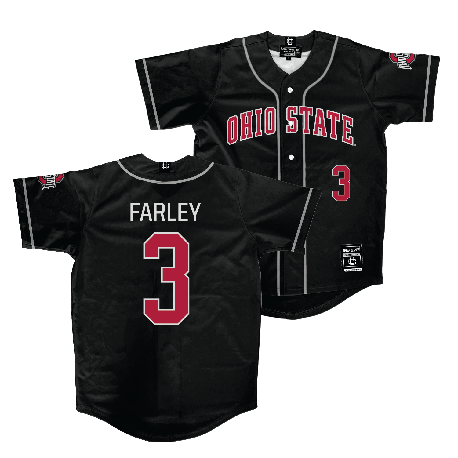 Ohio State Softball Black Jersey - Kaitlyn Farley