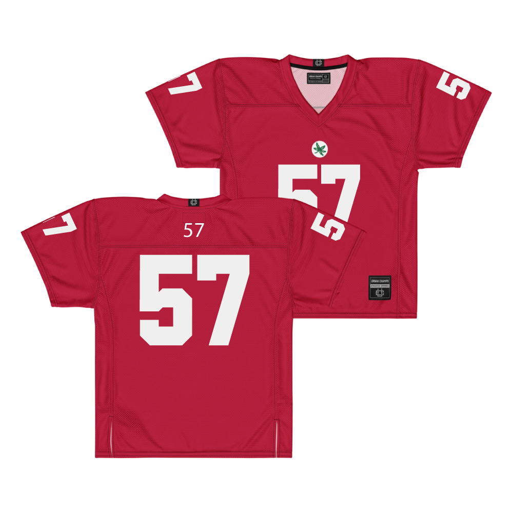 Ohio State Football Scarlet Jersey  - Ian Gecse