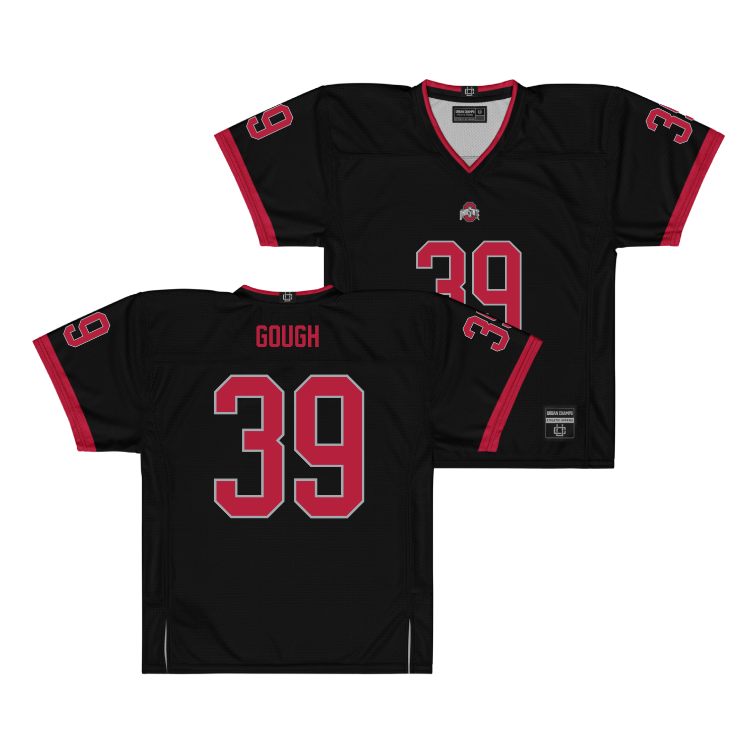 Ohio State Football Black Jersey - Glorien Gough
