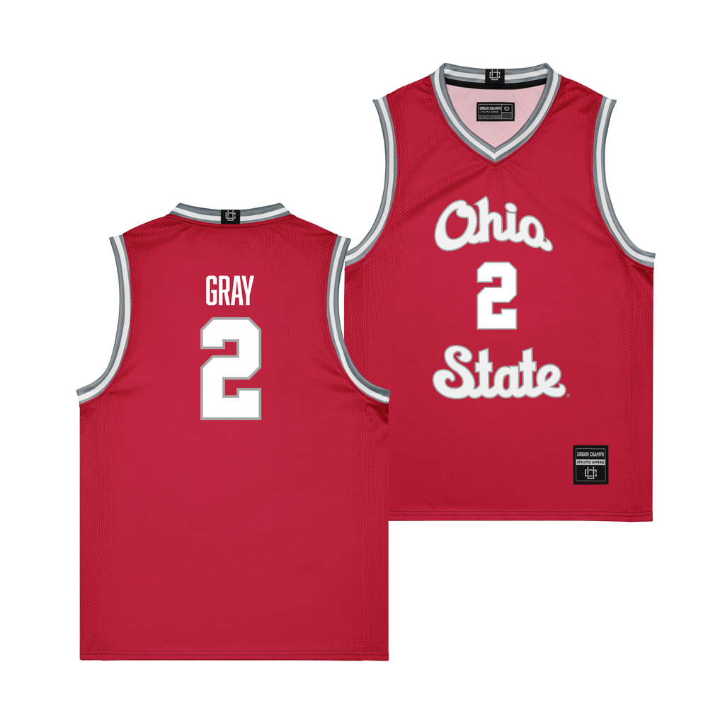 2026 Ohio State Script Edition Jersey - Chance Gray