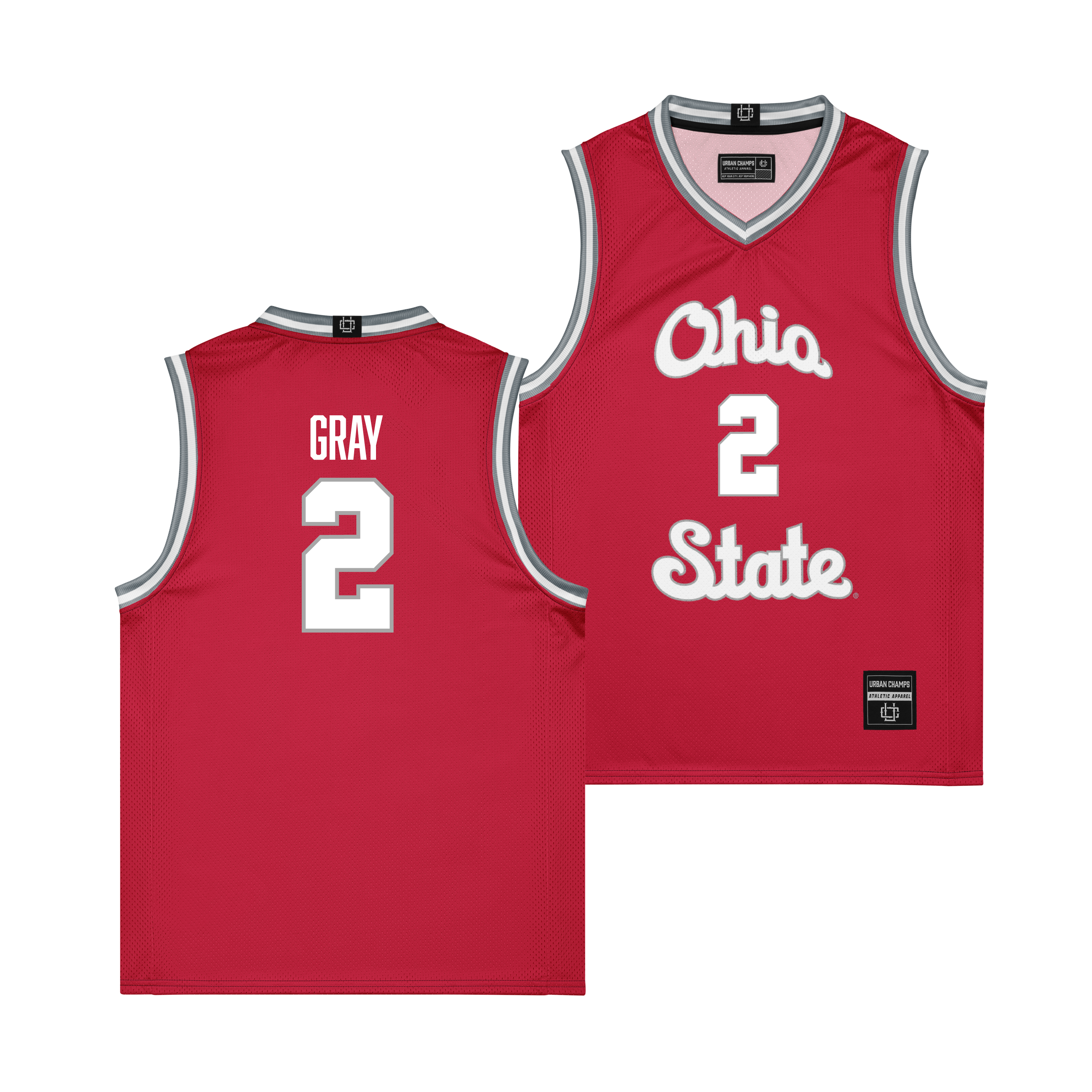 2026 Ohio State Script Edition Jersey - Chance Gray