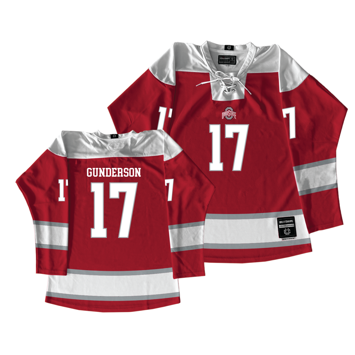 Ohio State Men's Ice Hockey Red Jersey  - Landen Gunderson