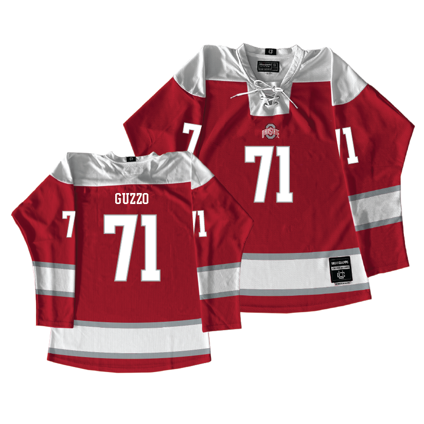 Ohio State Men's Ice Hockey Red Jersey - Patrick Guzzo