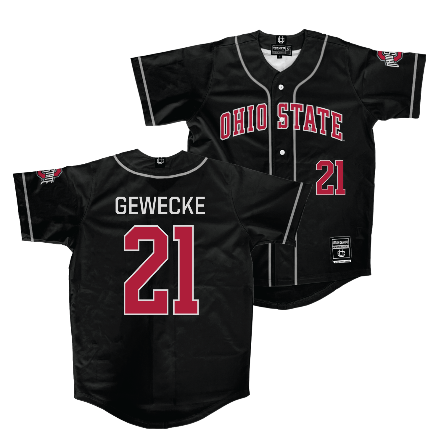 Ohio State Softball Black Jersey - Kassandra Gewecke