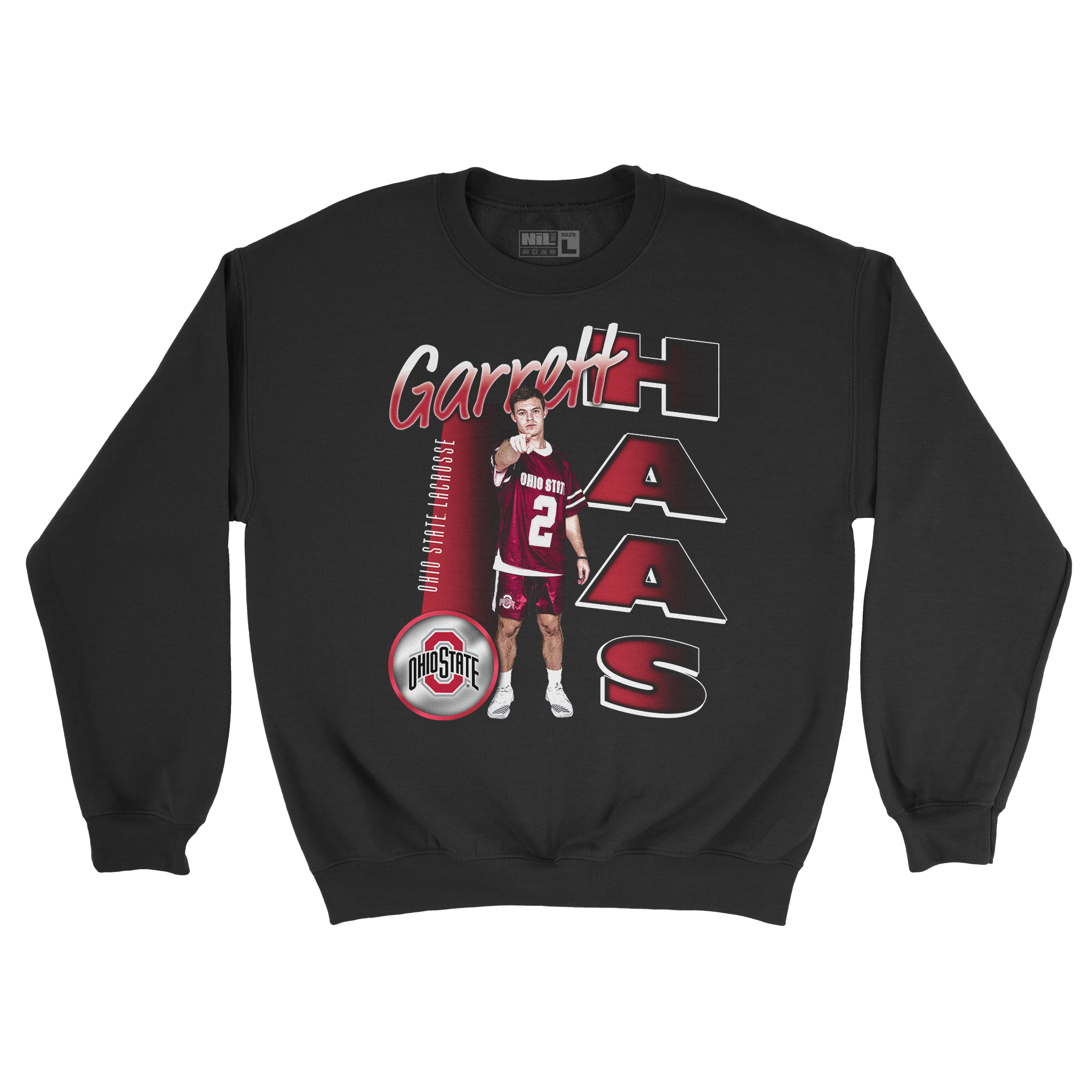 EXCLUSIVE RELEASE: Garrett Haas Illustrated Black Crew