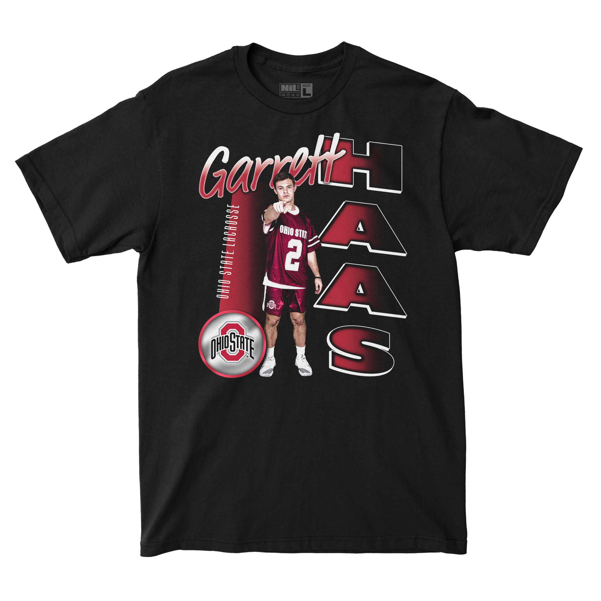 EXCLUSIVE RELEASE: Garrett Haas Illustrated Black Tee