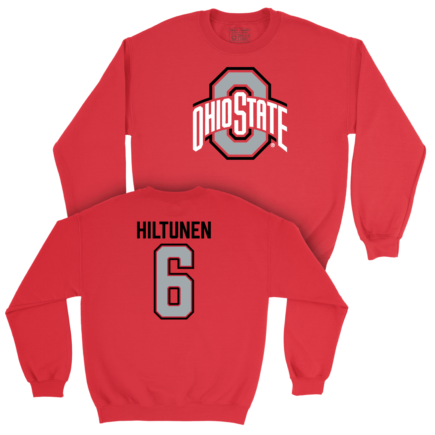 Ohio State Women's Soccer Red Legacy Crew - Nette-Nina Hiltunen | #6
