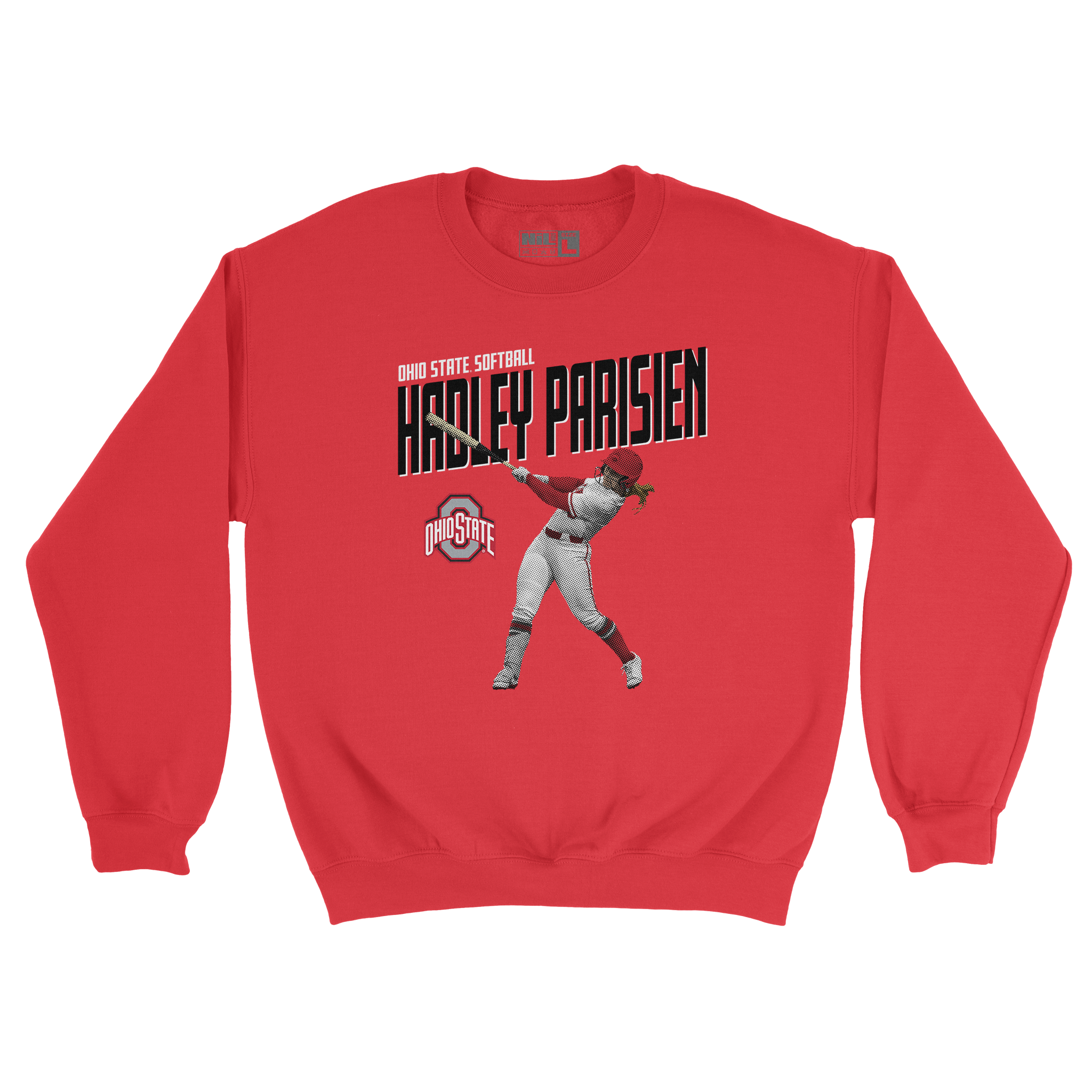EXCLUSIVE RELEASE: Hadley Parisien Illustrated Red Crew