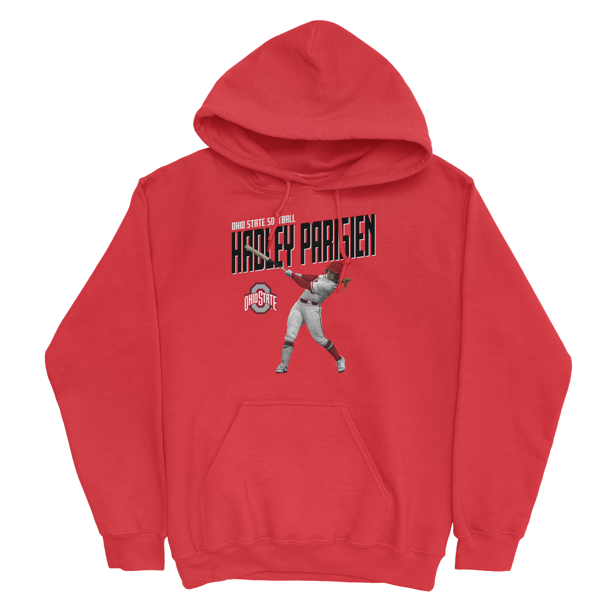 EXCLUSIVE RELEASE: Hadley Parisien Illustrated Red Hoodie
