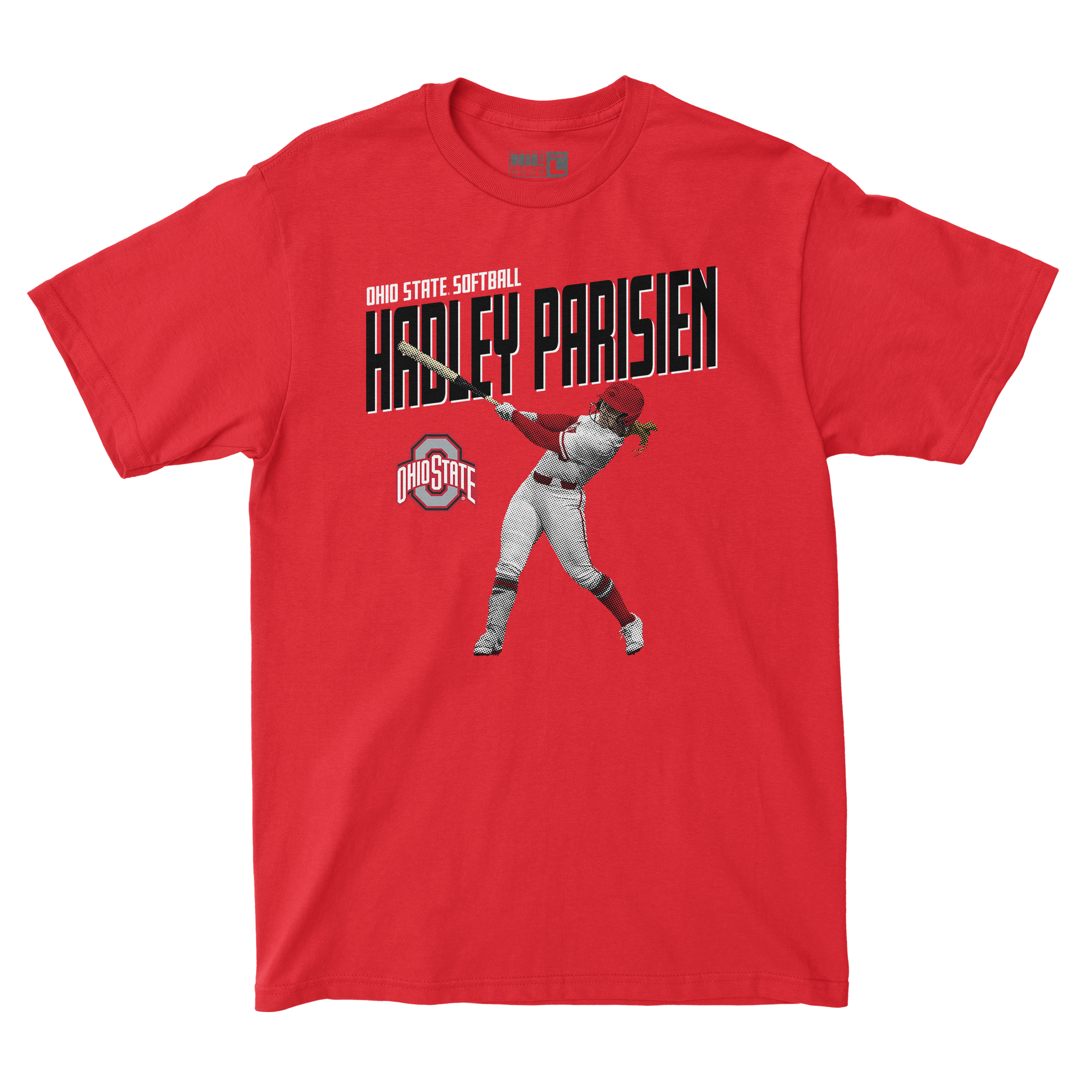 EXCLUSIVE RELEASE: Hadley Parisien Illustrated Red Tee