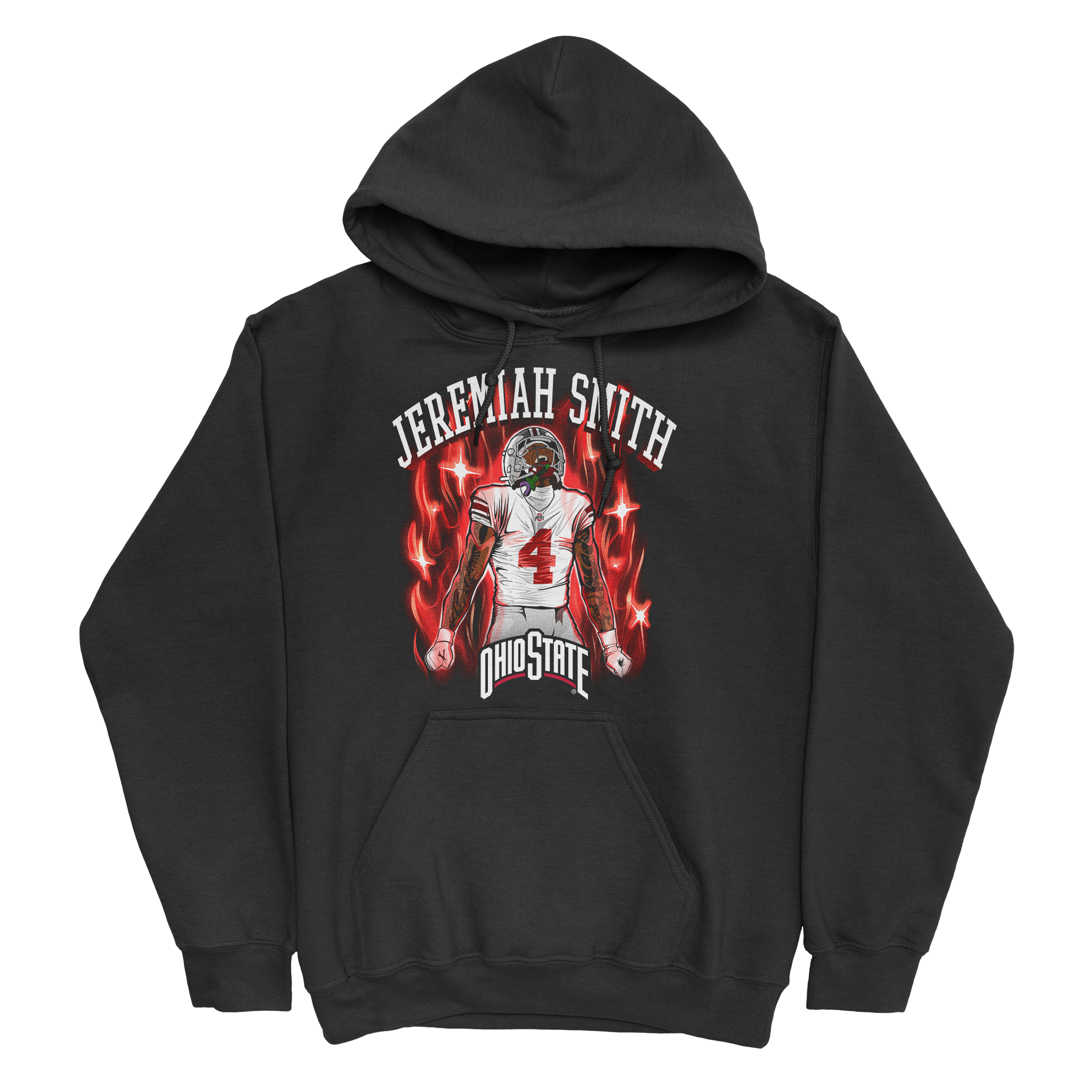 EXCLUSIVE RELEASE: Jeremiah Smith Cartoon Black Hoodie