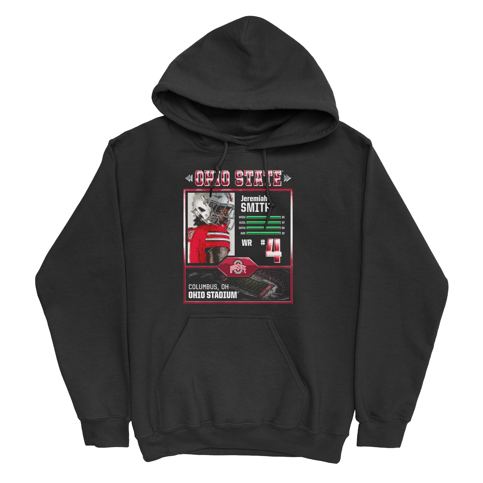 EXCLUSIVE RELEASE: Jeremiah Smith EA VIDEO GAME Black Hoodie