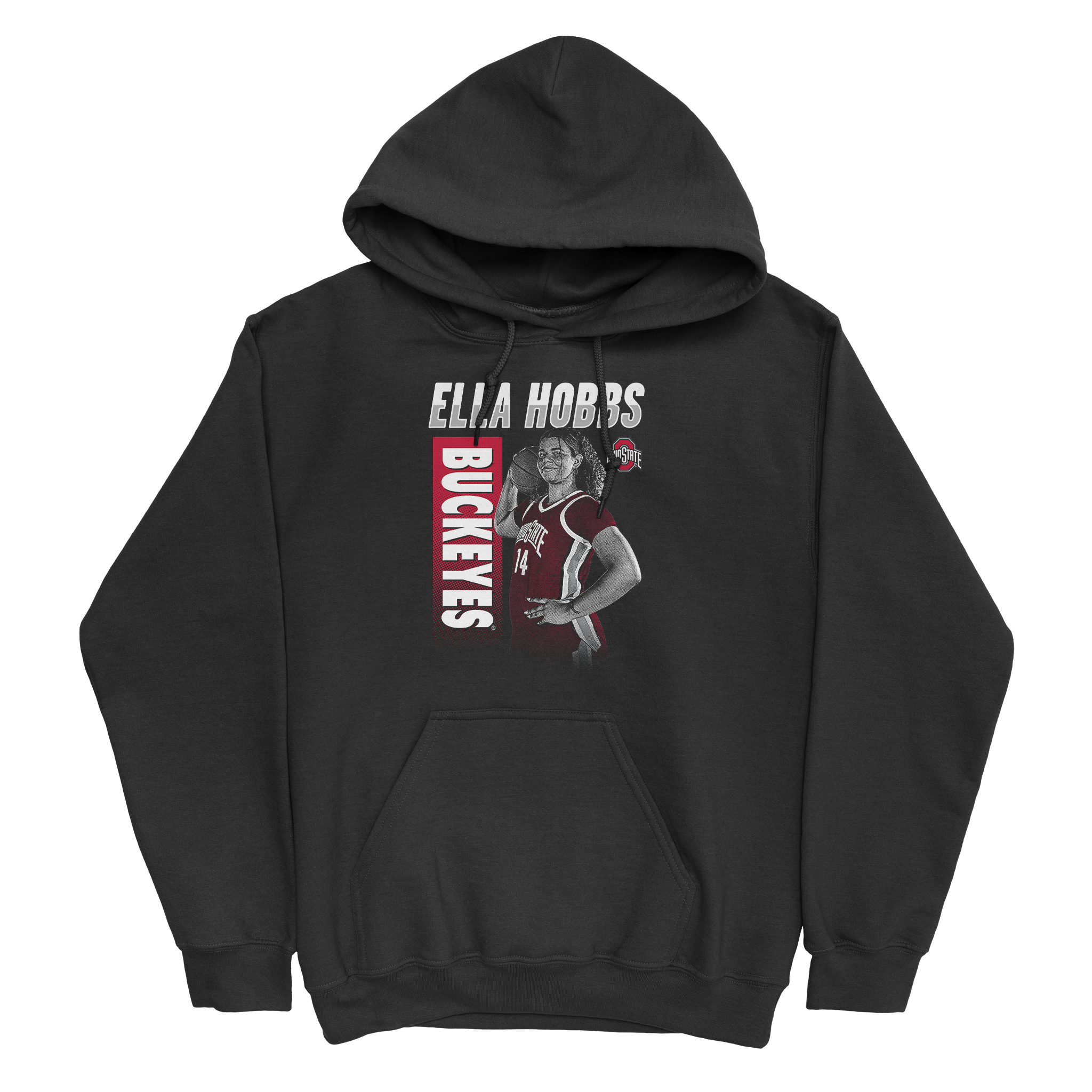 EXCLUSIVE RELEASE: Ella Hobbs Illustrated Black Hoodie